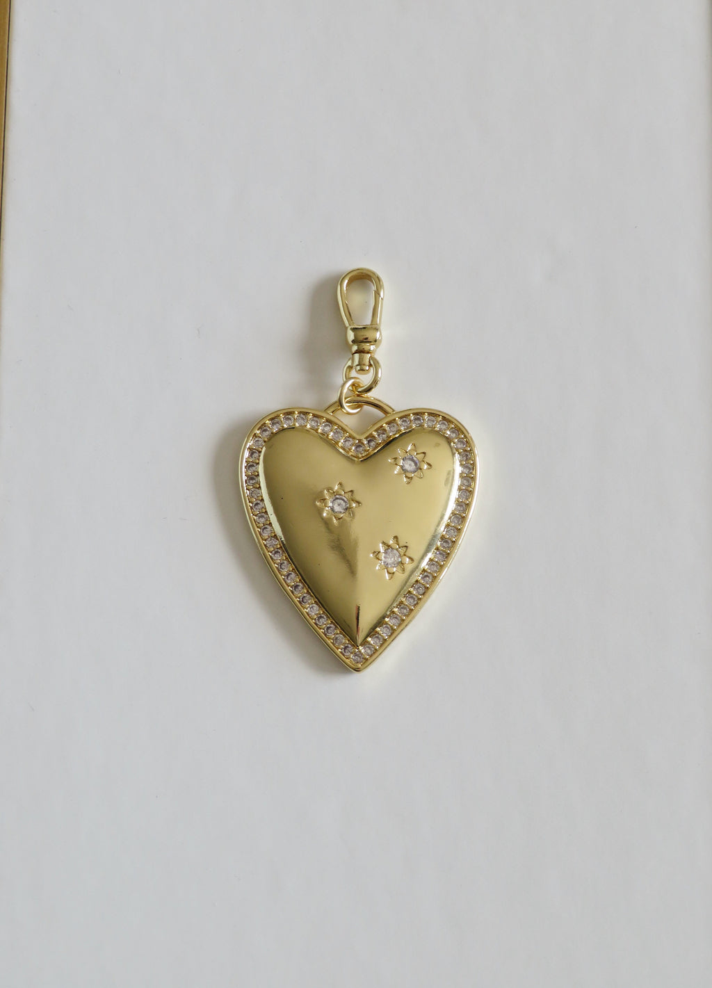 Big Love Celestial Heart Pendant on Swivel Clasp