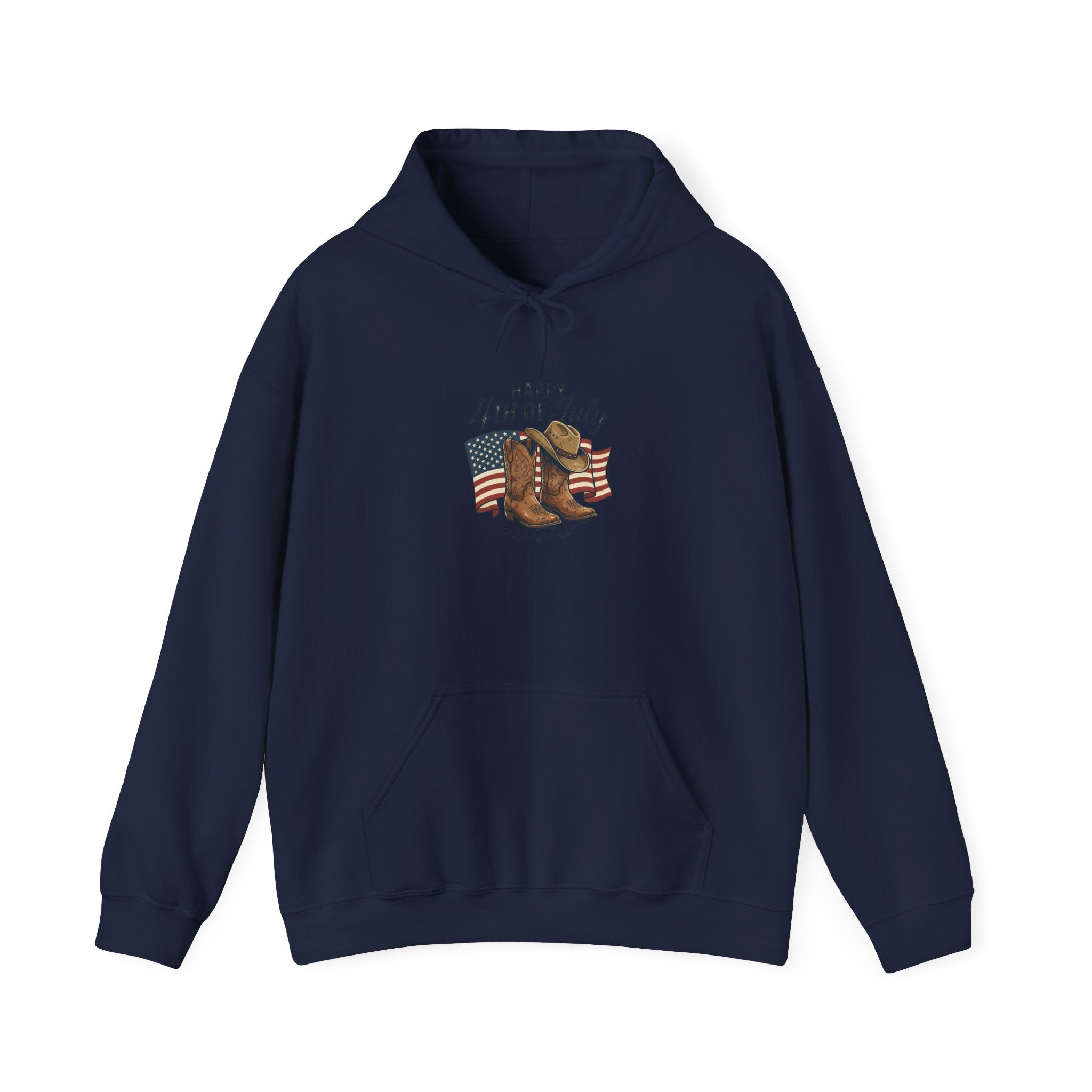 Fourth of July Cowgirl Hoodie | western ranch rustic prairie rodeo vintage