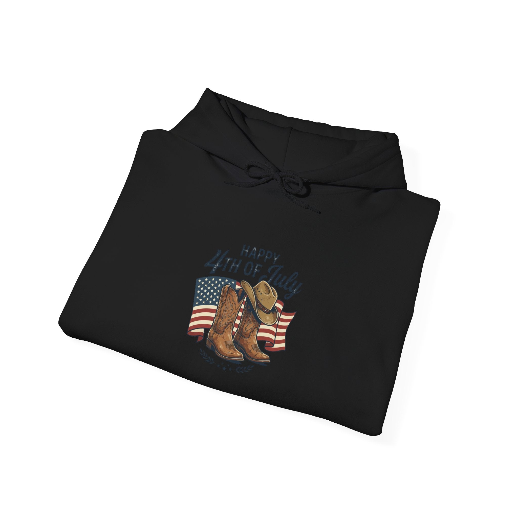 Fourth of July Cowgirl Hoodie | western ranch rustic prairie rodeo vintage