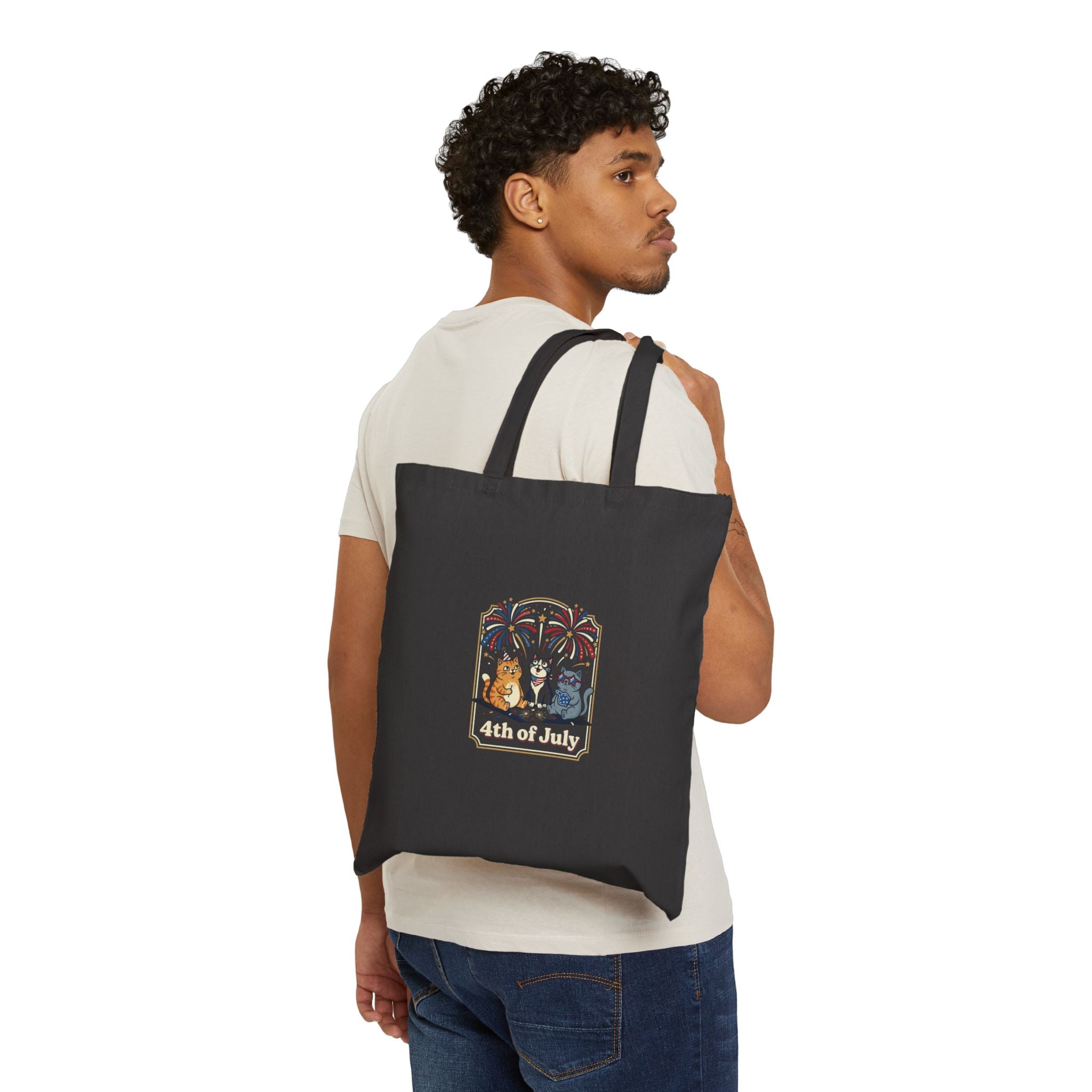 Faith & Freedom Patriotic Tote | Fourth of July, Vintage Americana
