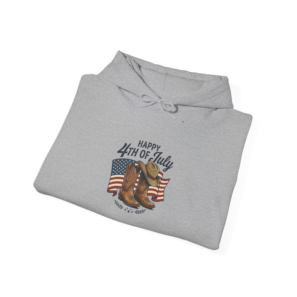 Fourth of July Cowgirl Hoodie | western ranch rustic prairie rodeo vintage