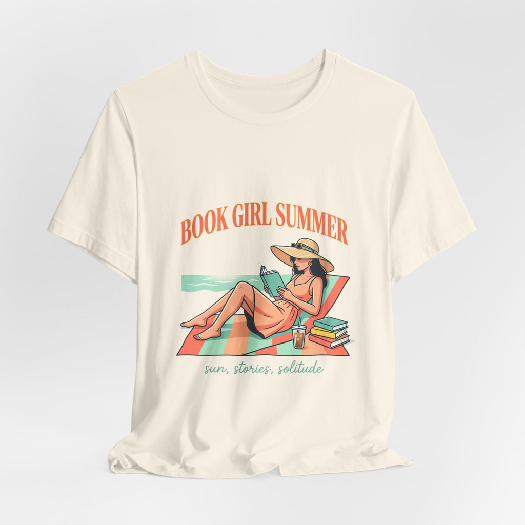 Book Girl Summer Tee | BookTok, beach reads, bookish summer aesthetic