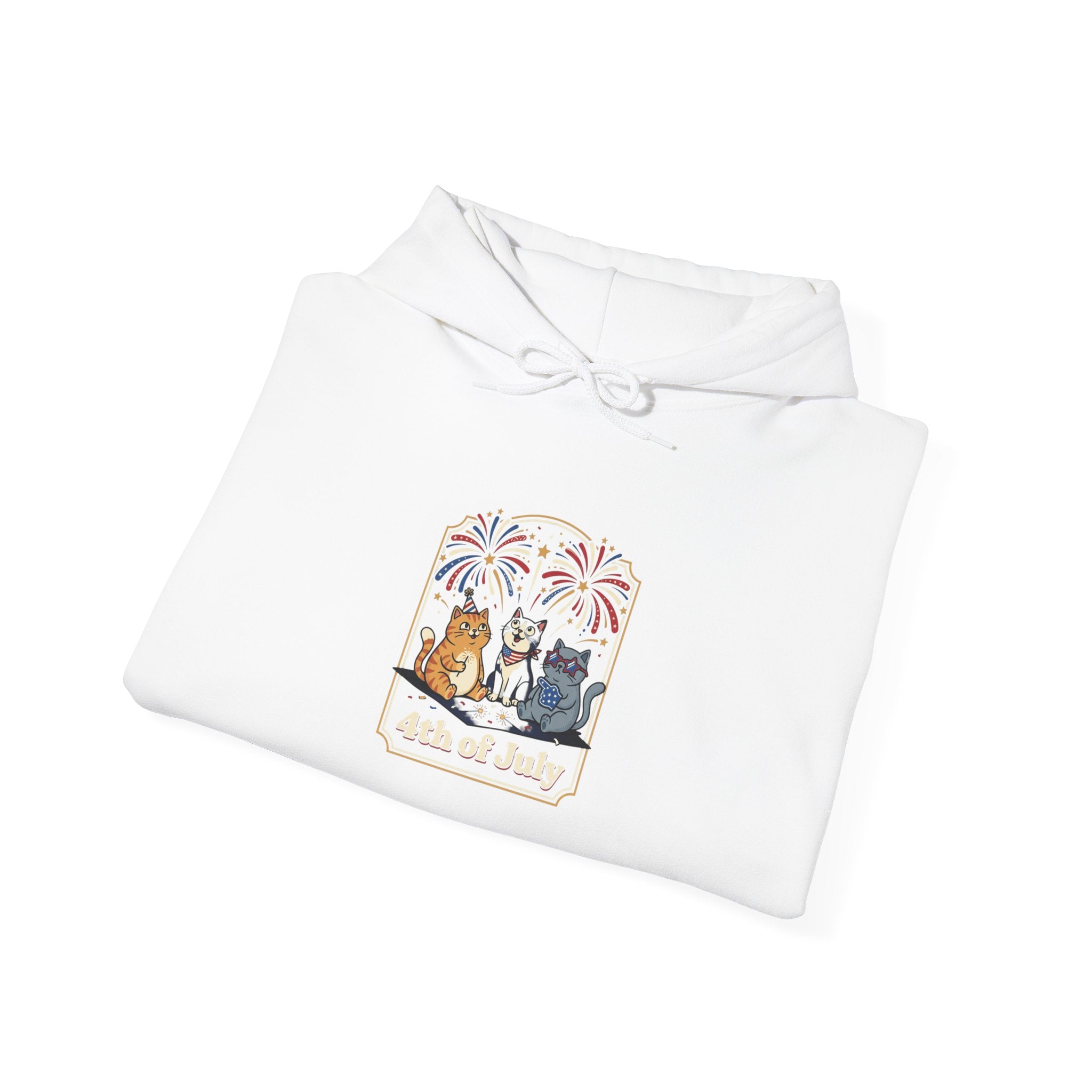 Faith & Freedom Patriotic Hoodie | July 4th, Vintage Americana