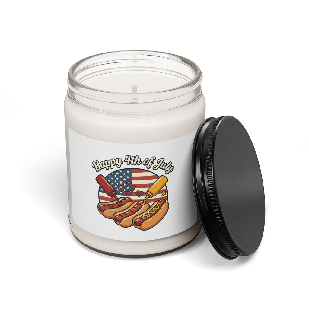 Faith-Based Patriotic Soy Candle | July 4th Vintage Americana