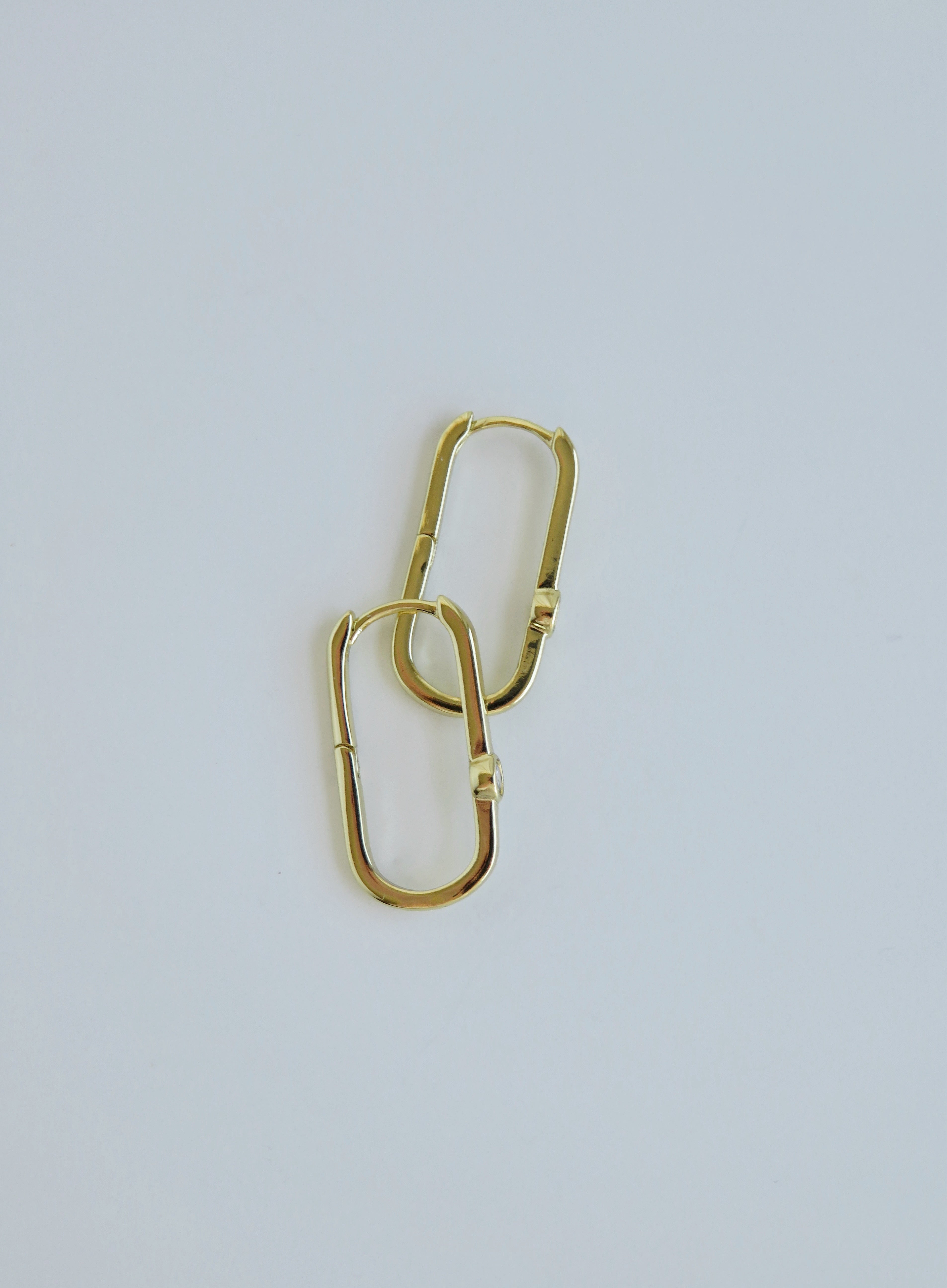 Catalina Diamond Hoops
