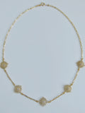 Diamond Sun Necklace