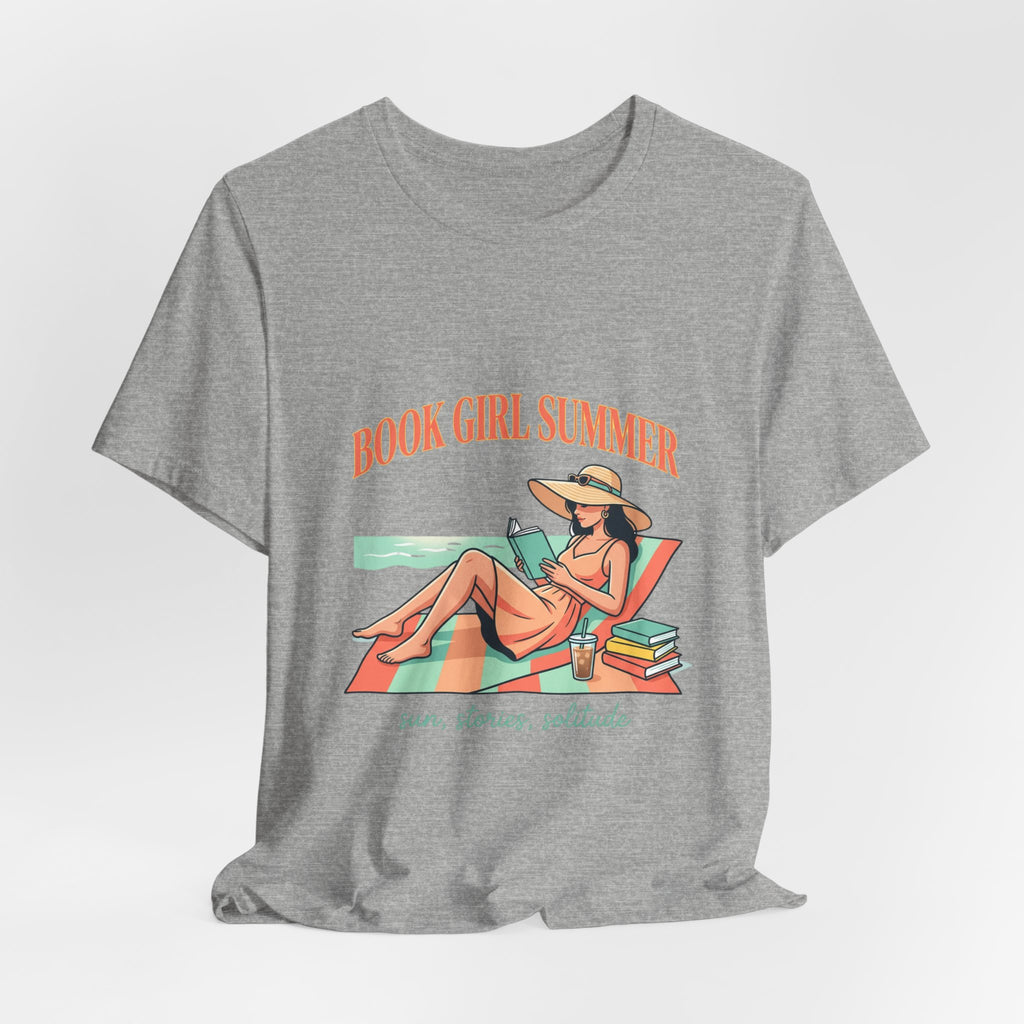 Book Girl Summer Tee | BookTok, beach reads, bookish summer aesthetic
