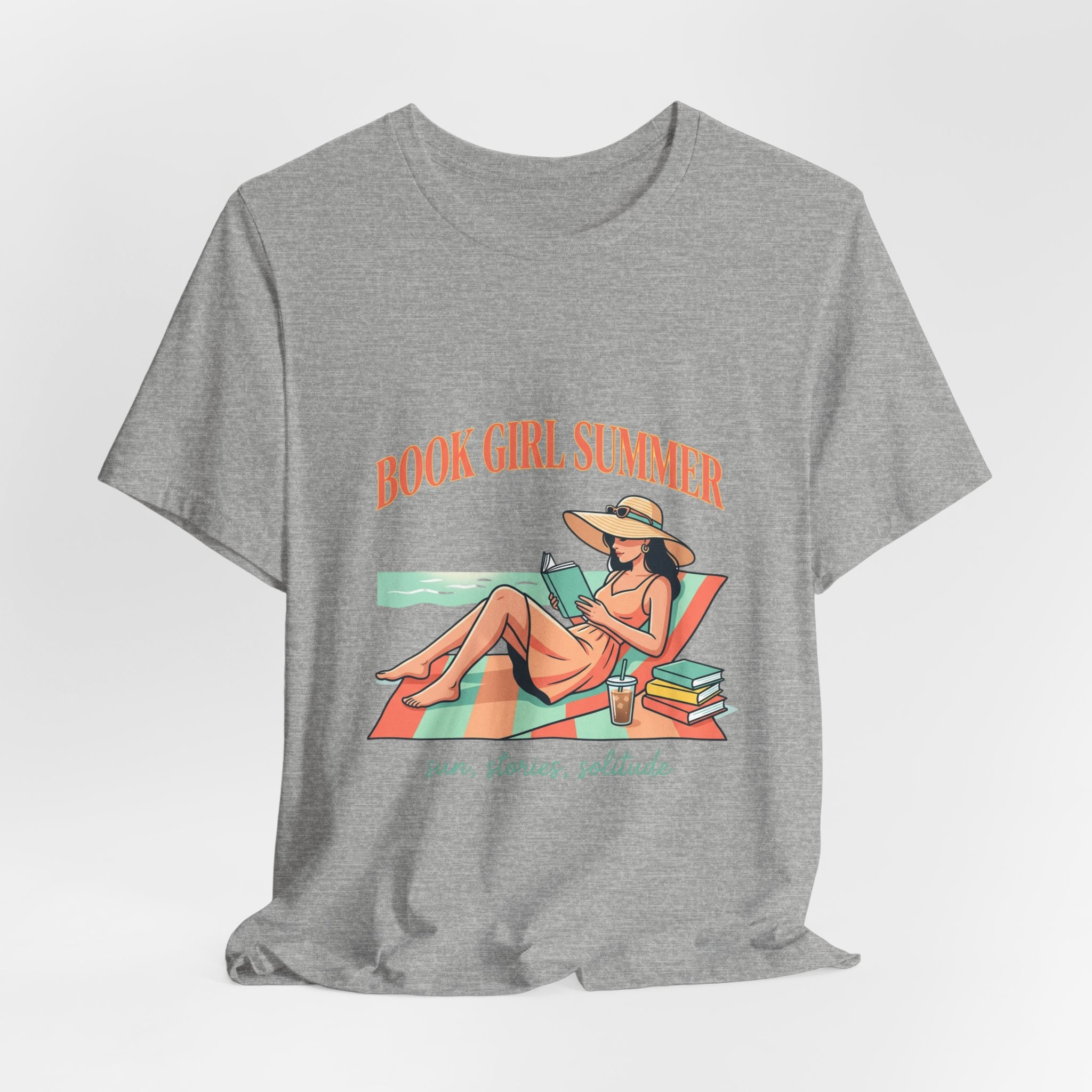 Book Girl Summer Tee | BookTok, beach reads, bookish summer aesthetic