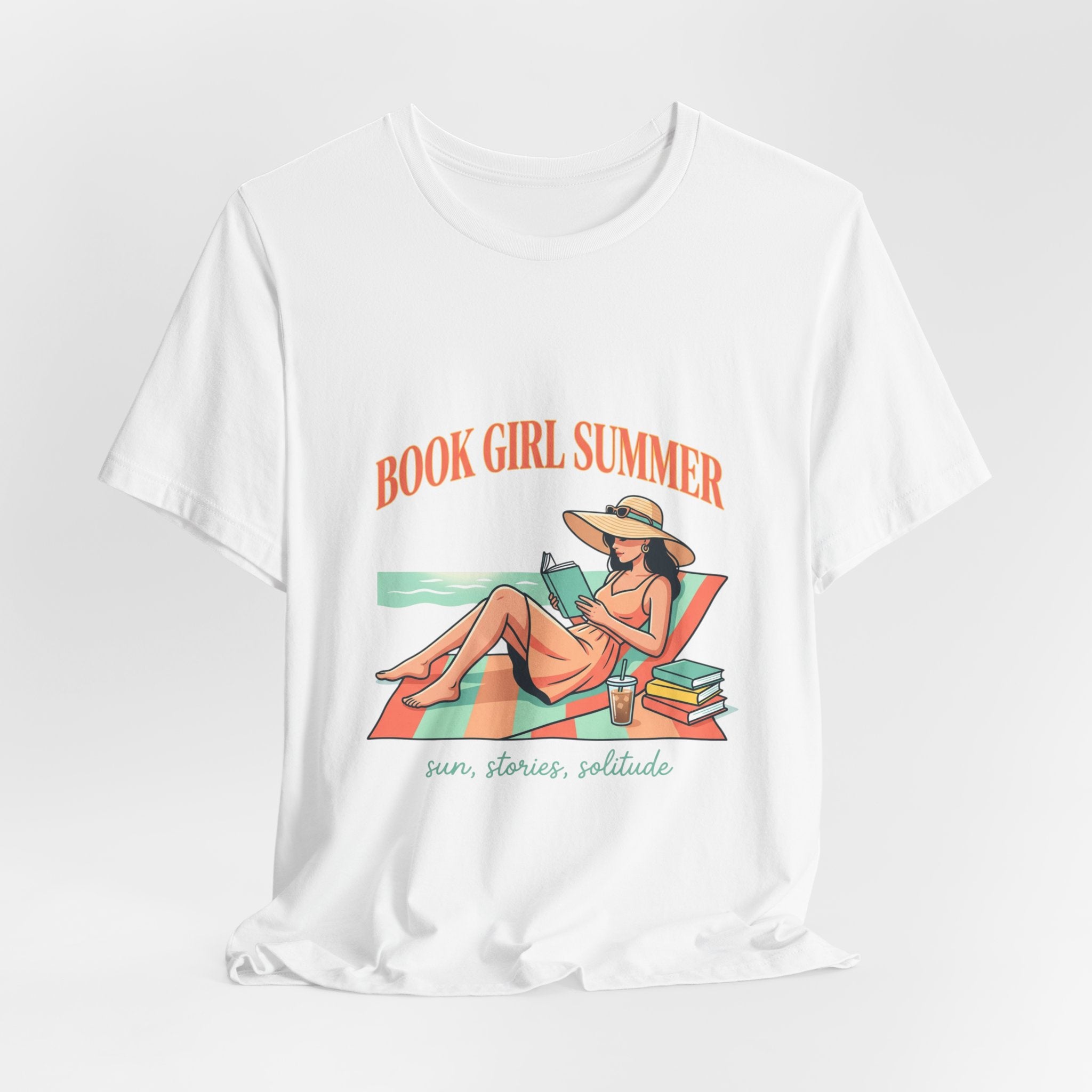 Book Girl Summer Tee | BookTok, beach reads, bookish summer aesthetic
