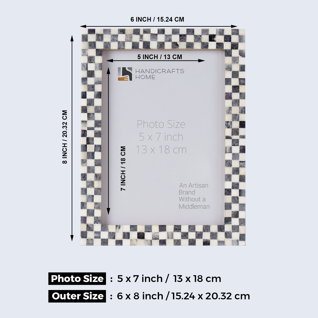 Picture Frame Combo Pack of 3 – Cloud Collection, 5" x 7"