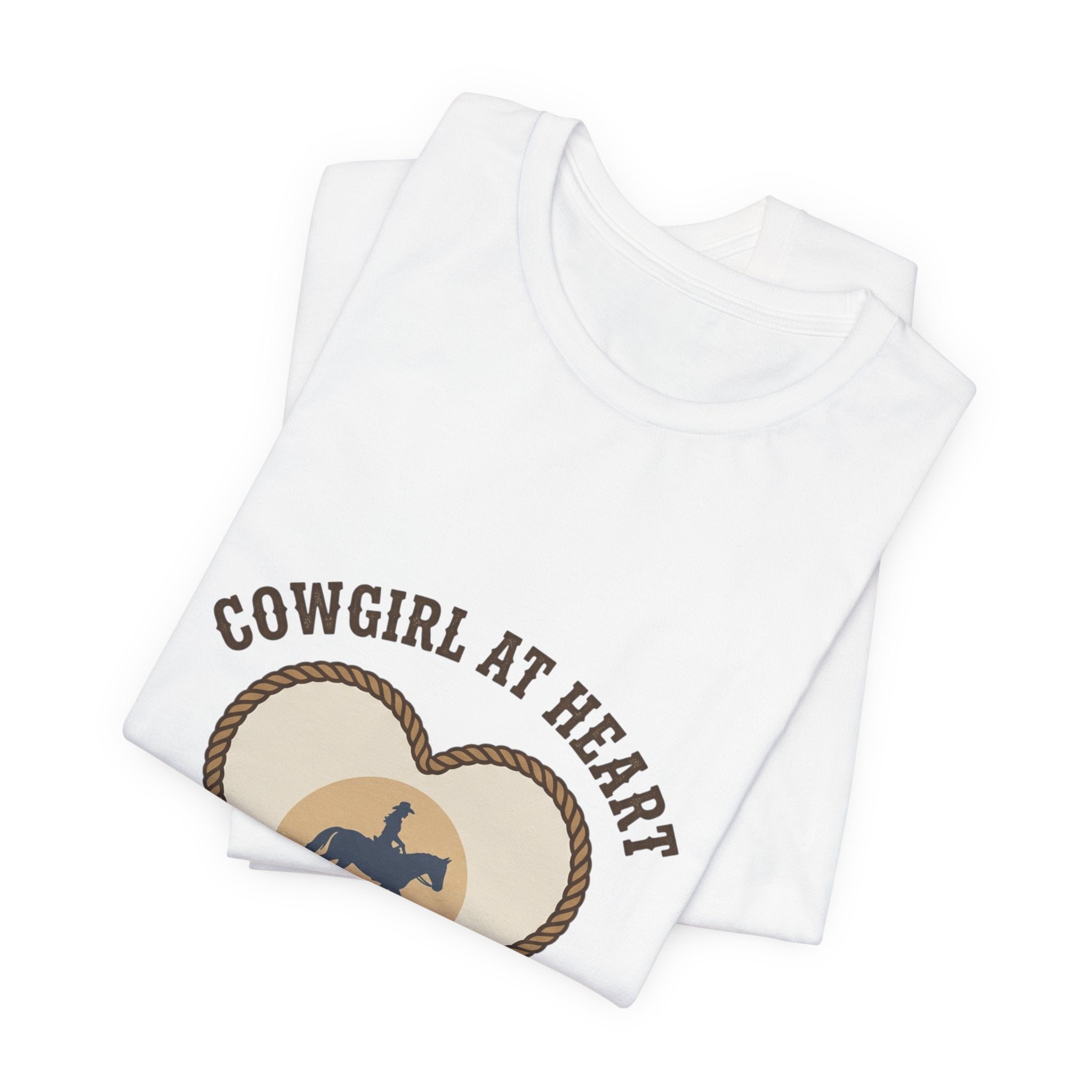 Cowgirl at Heart Tee | western, ranch, rustic prairie vintage