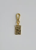 Love Charm with Swivel Clasp