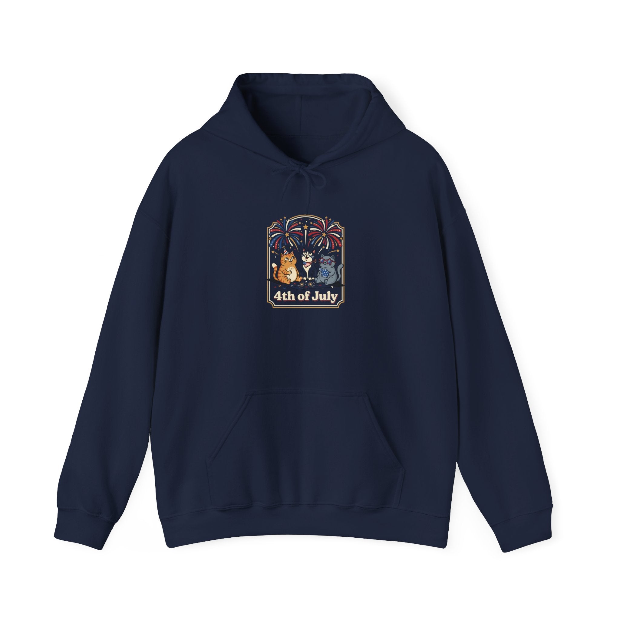 Faith & Freedom Patriotic Hoodie | July 4th, Vintage Americana