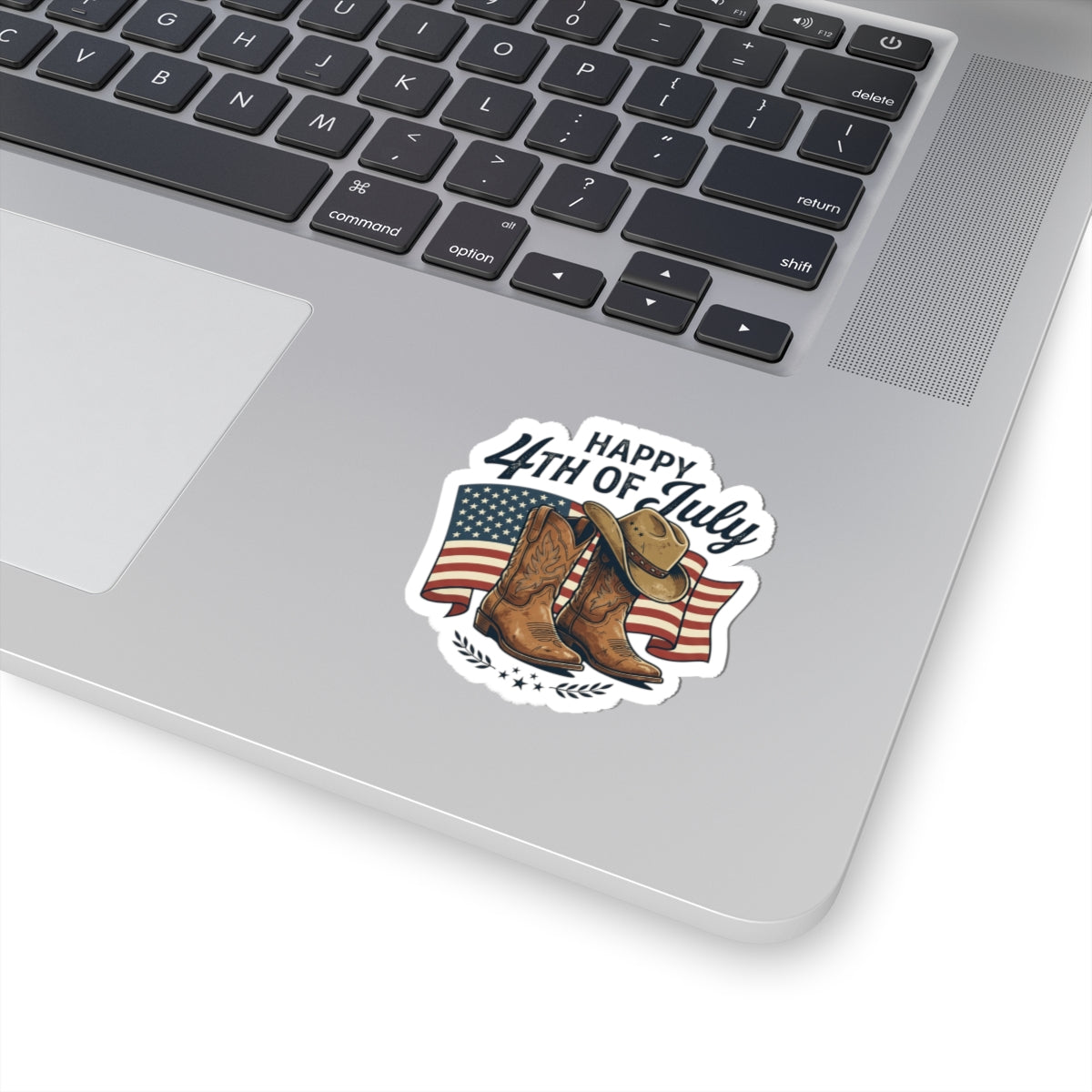 Patriotic Cowboy Boots Sticker | western, rustic