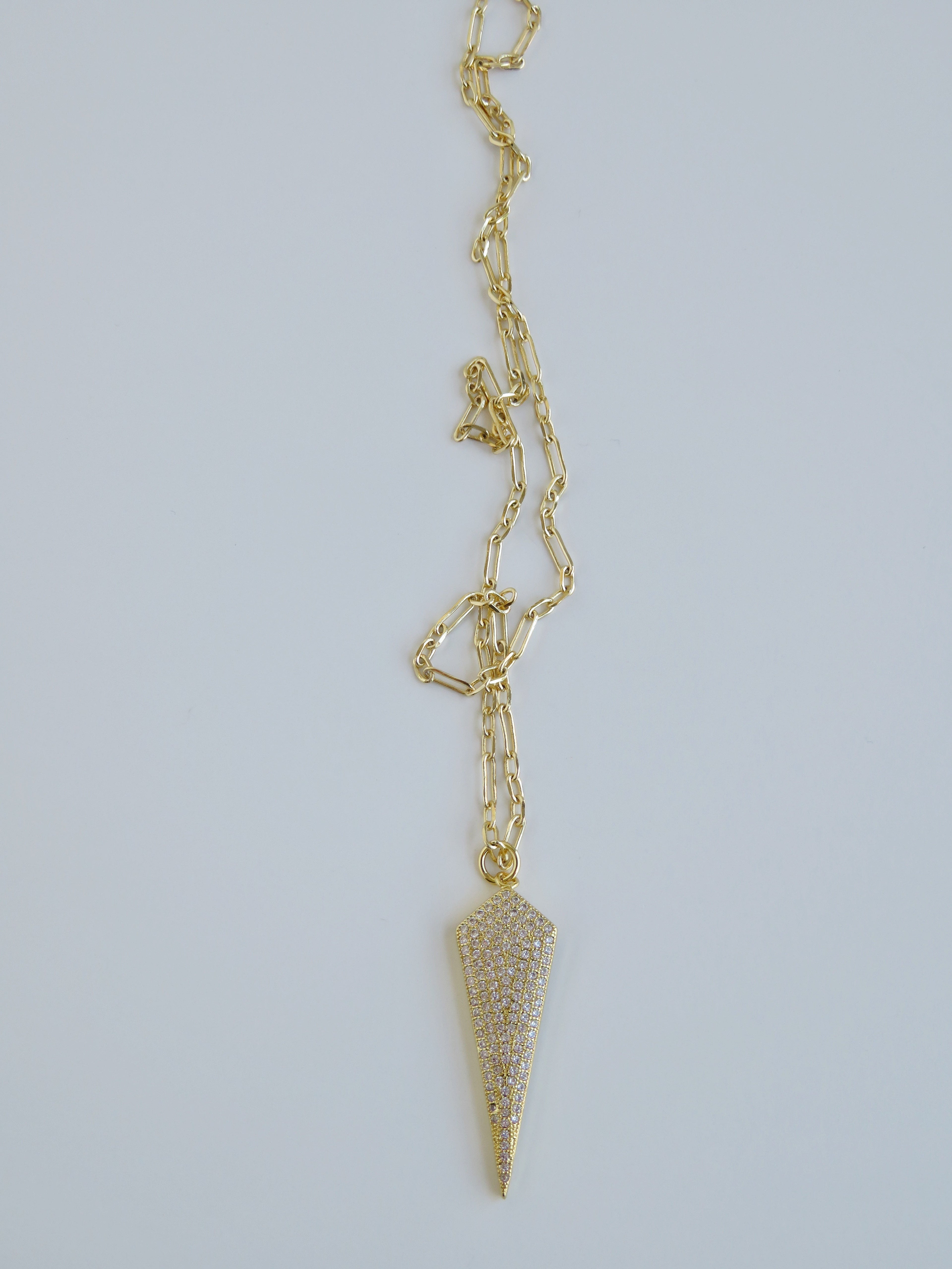 Diamond Arrowhead Necklace