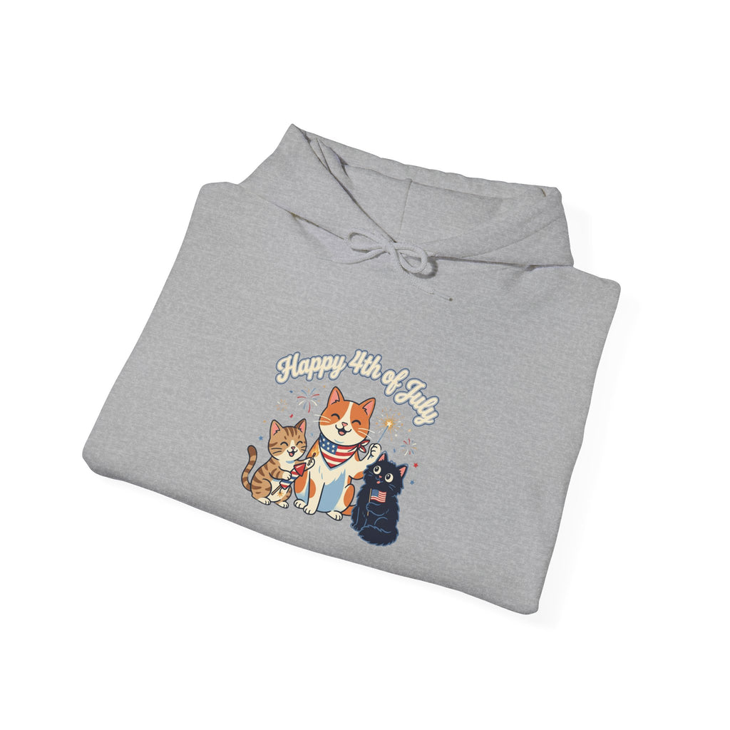 Faith & Freedom Patriotic Hoodie | Faith-based July 4th, Vintage Americana