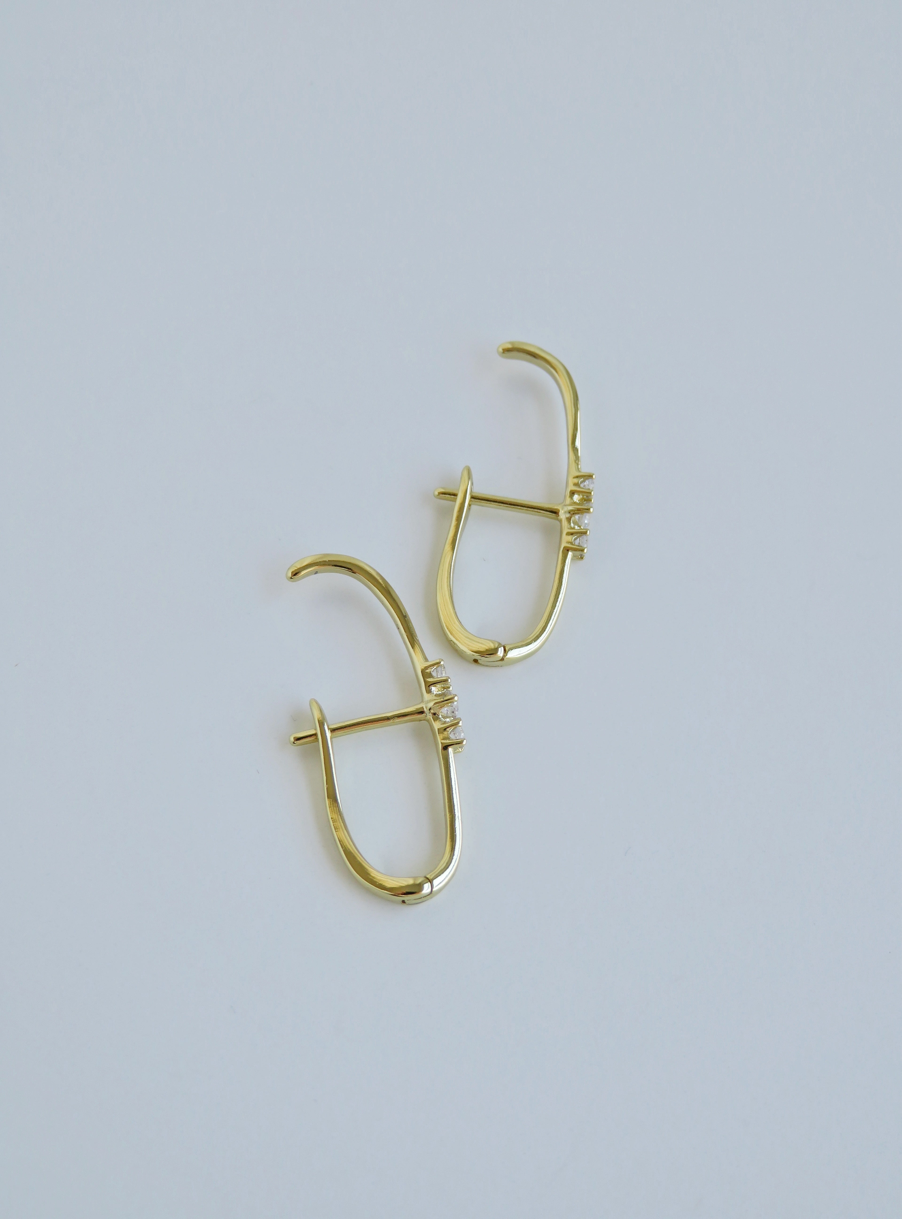 Shauna Diamond English Lock Earrings