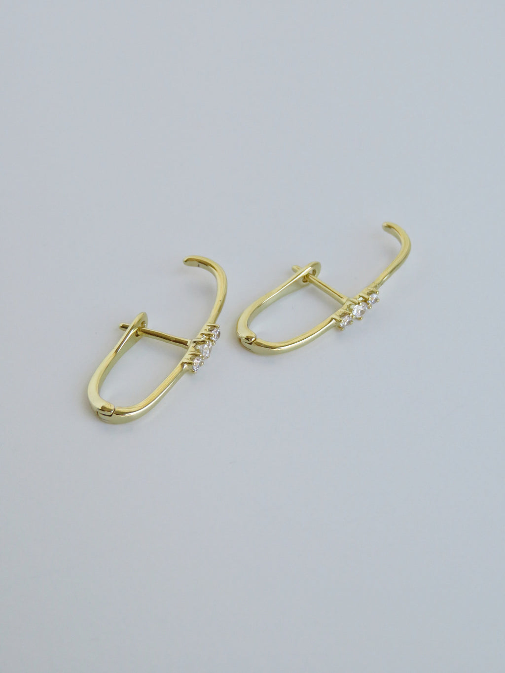 Shauna Diamond English Lock Earrings