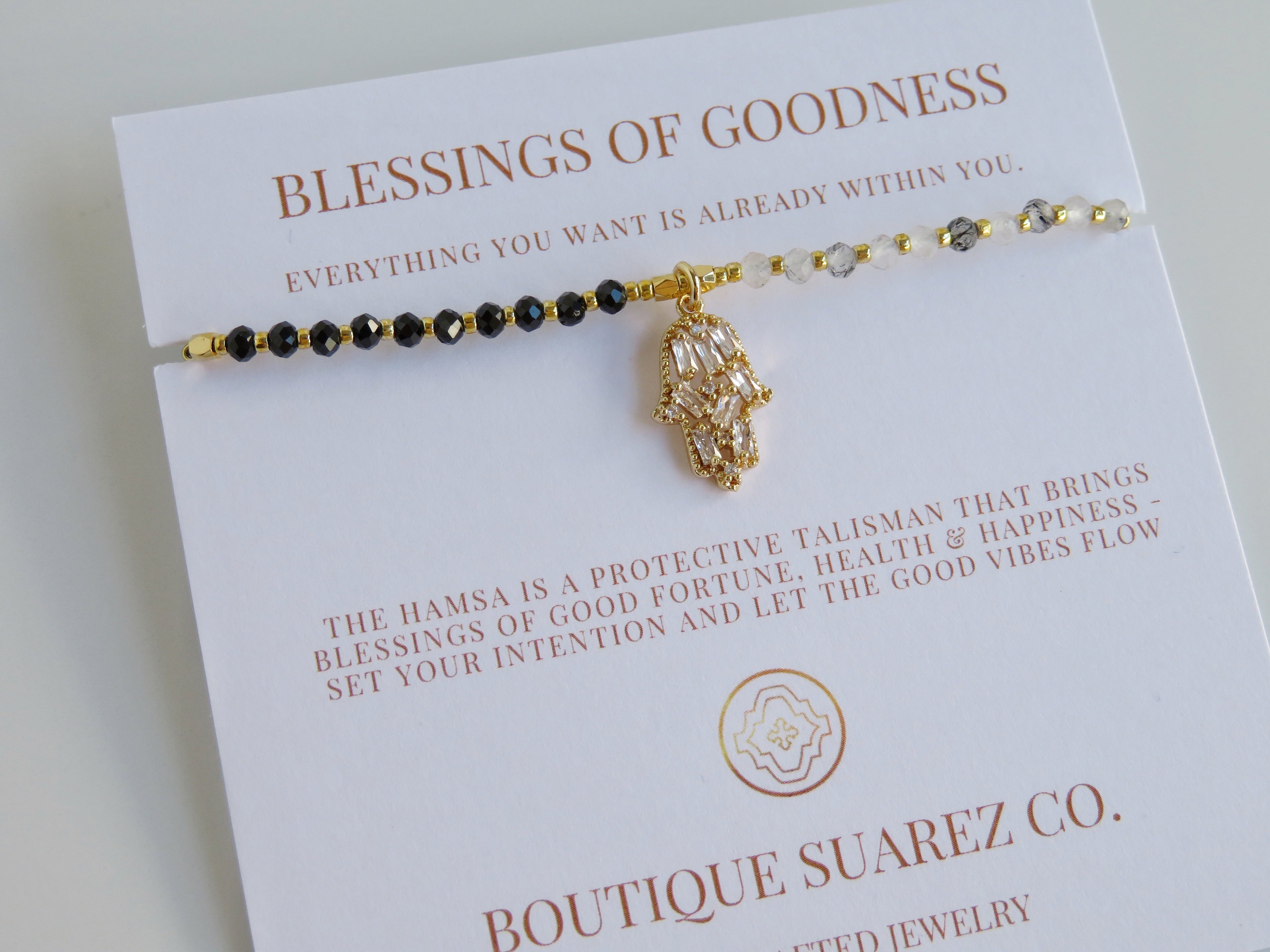 Divine Blessings - Kira Hamsa Bracelet