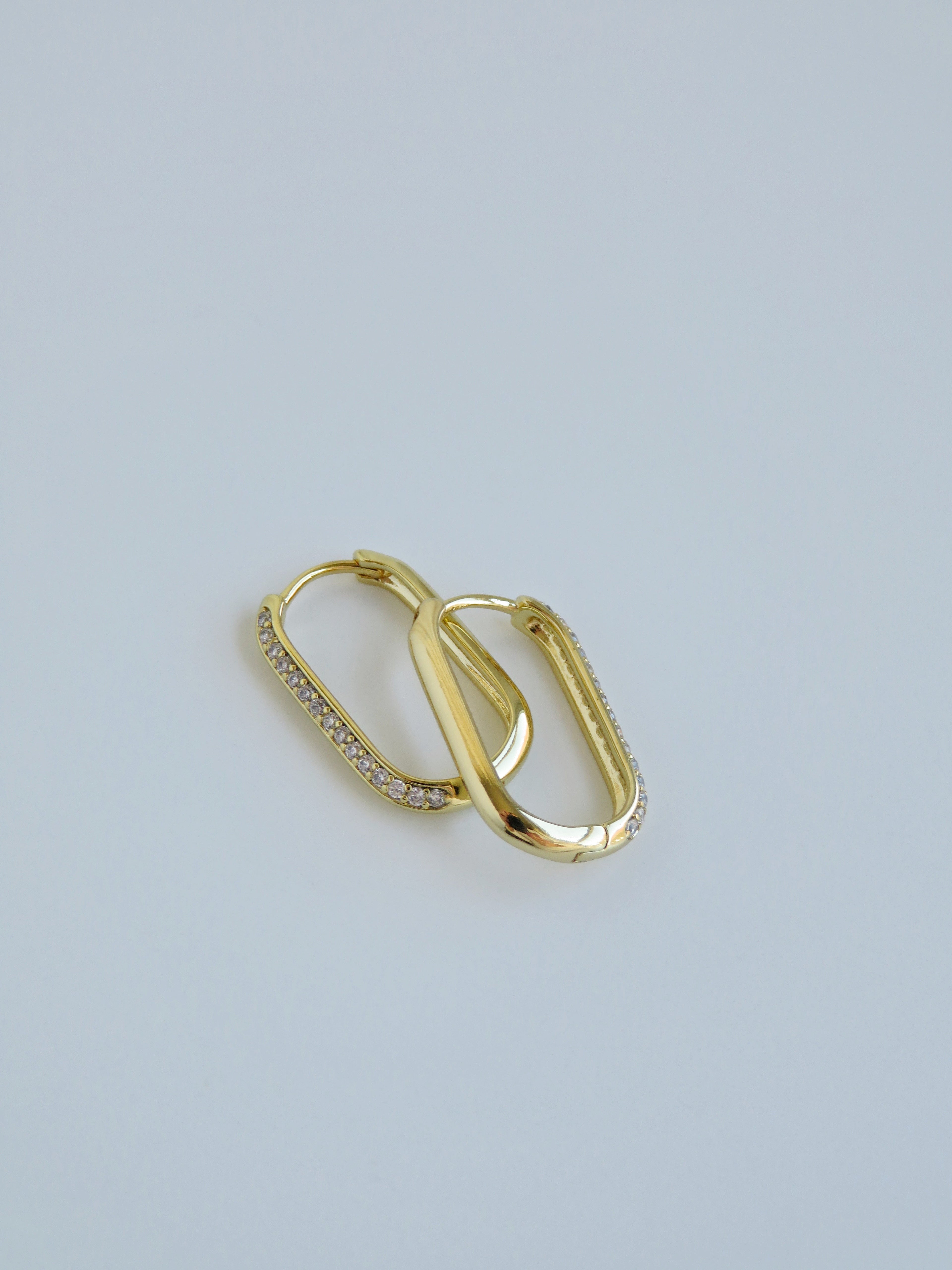 Cadence Diamond Hoops