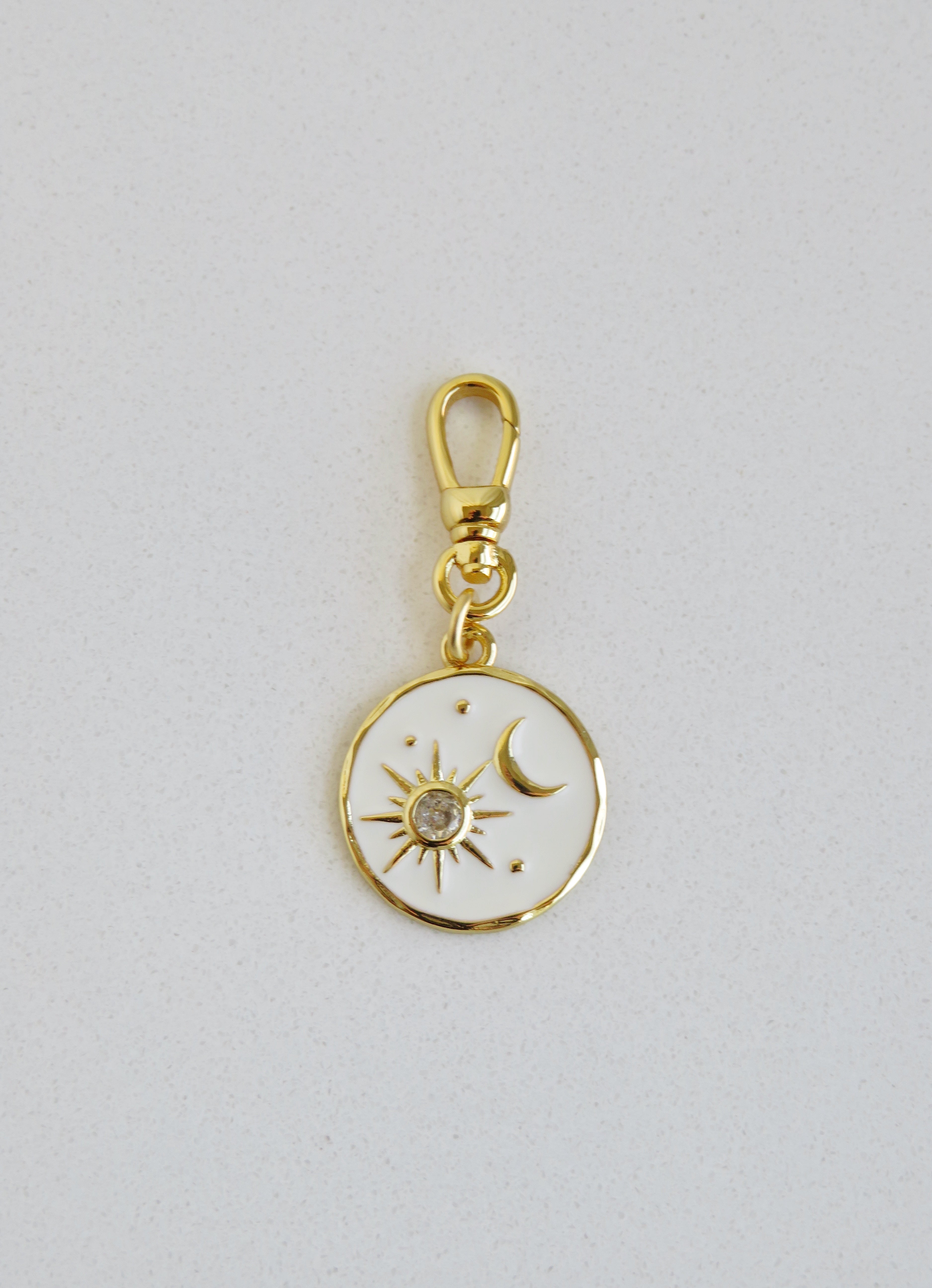 Enamel Celestial Charm on Clasp