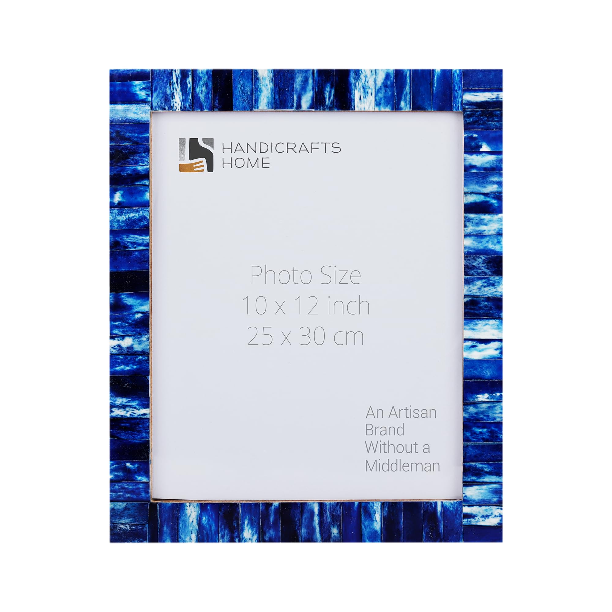 Poster Frames Classic Collection Bone Inlay, Blue, 6 Sizes