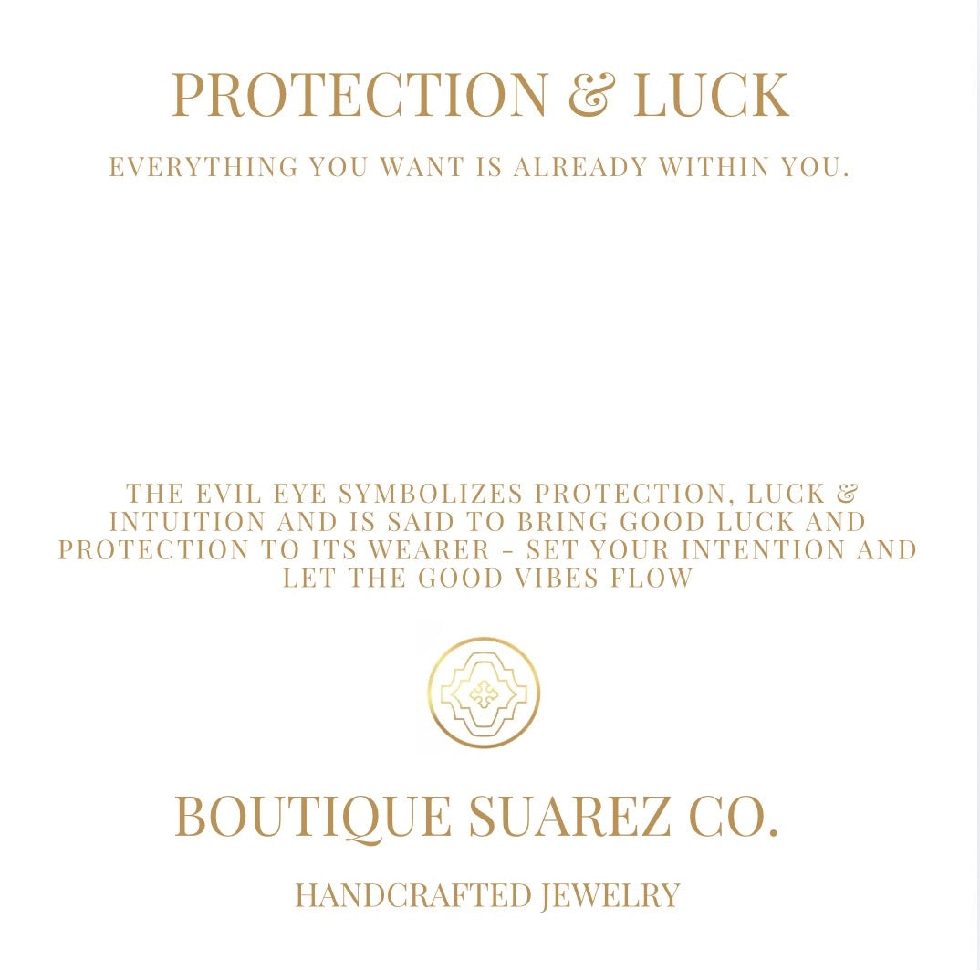 Protect My Energy- Kira Evil Eye Bracelet