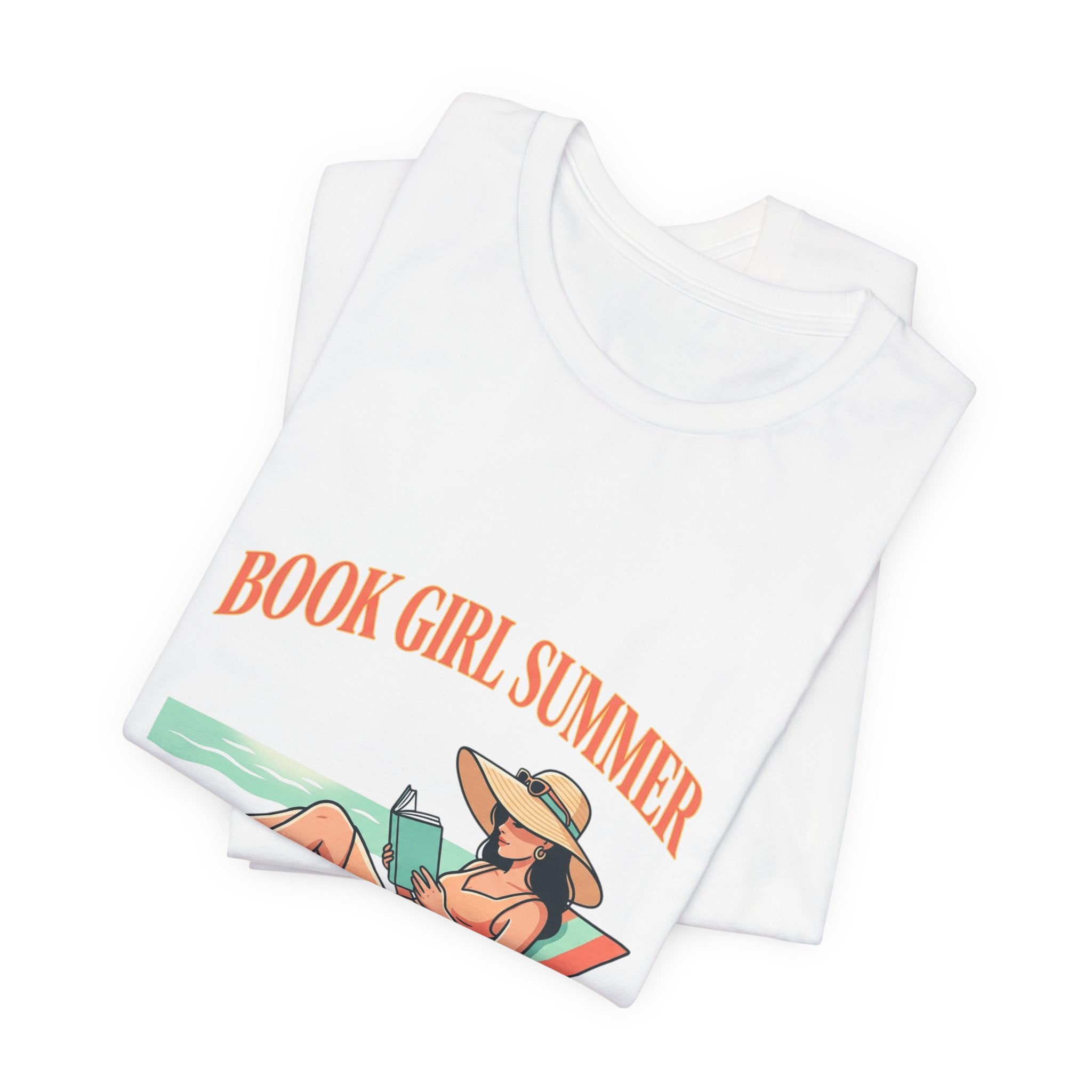 Book Girl Summer Tee | BookTok, beach reads, bookish summer aesthetic