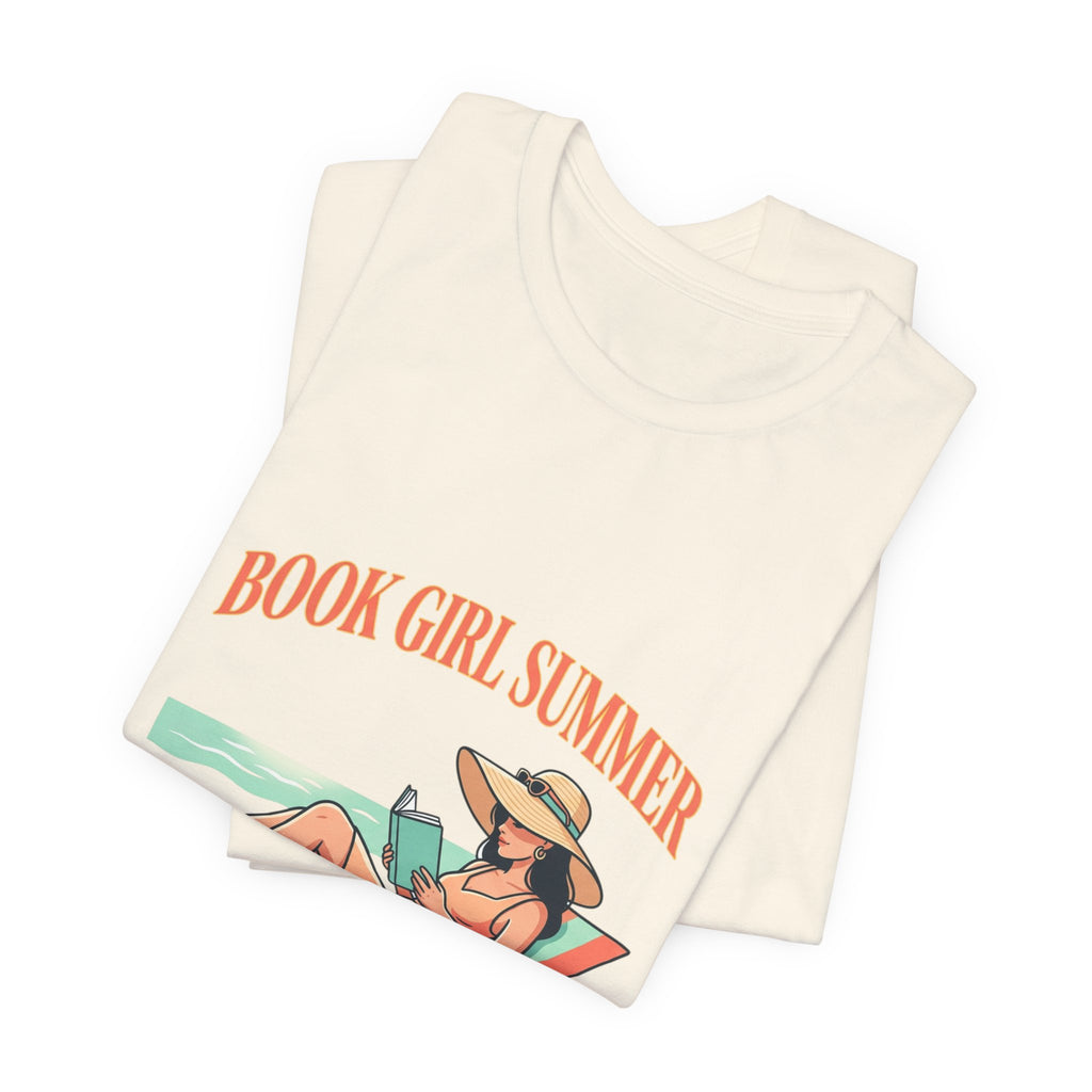Book Girl Summer Tee | BookTok, beach reads, bookish summer aesthetic
