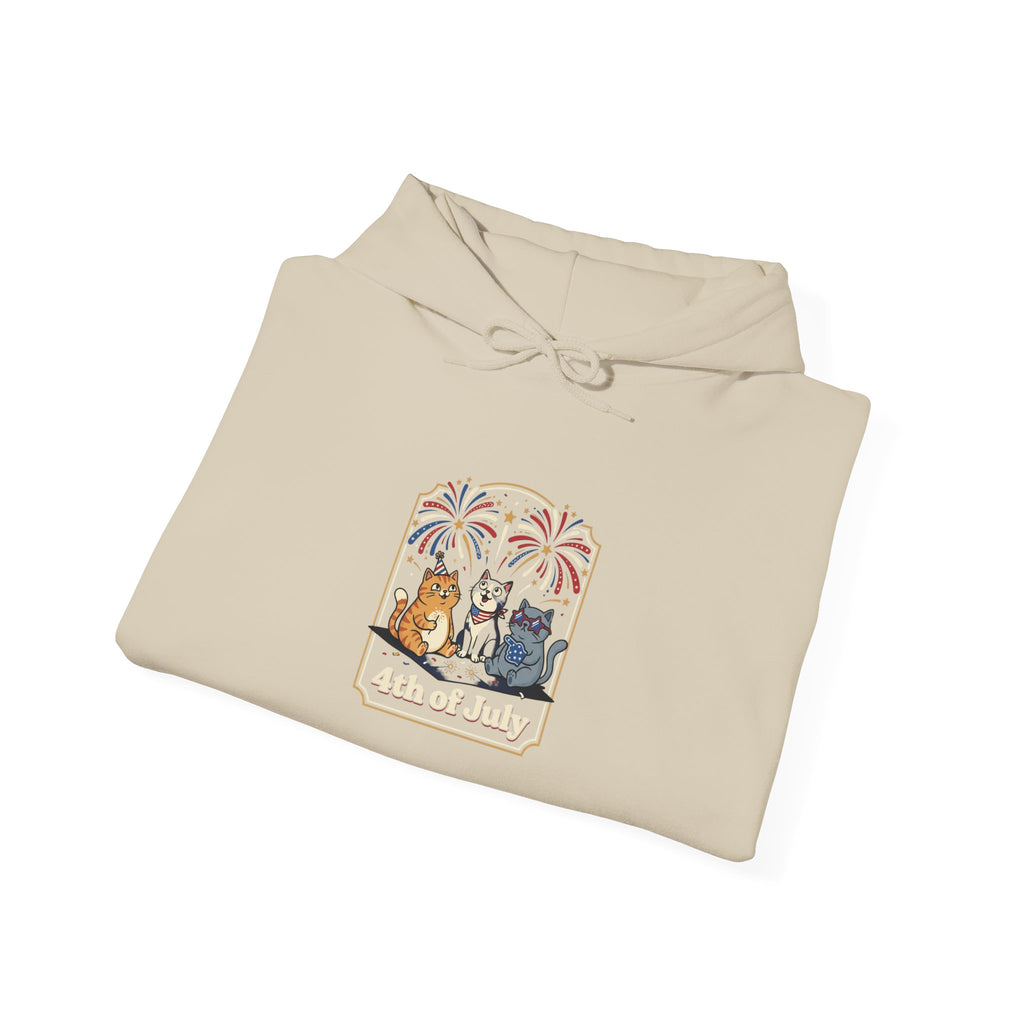 Faith & Freedom Patriotic Hoodie | July 4th, Vintage Americana
