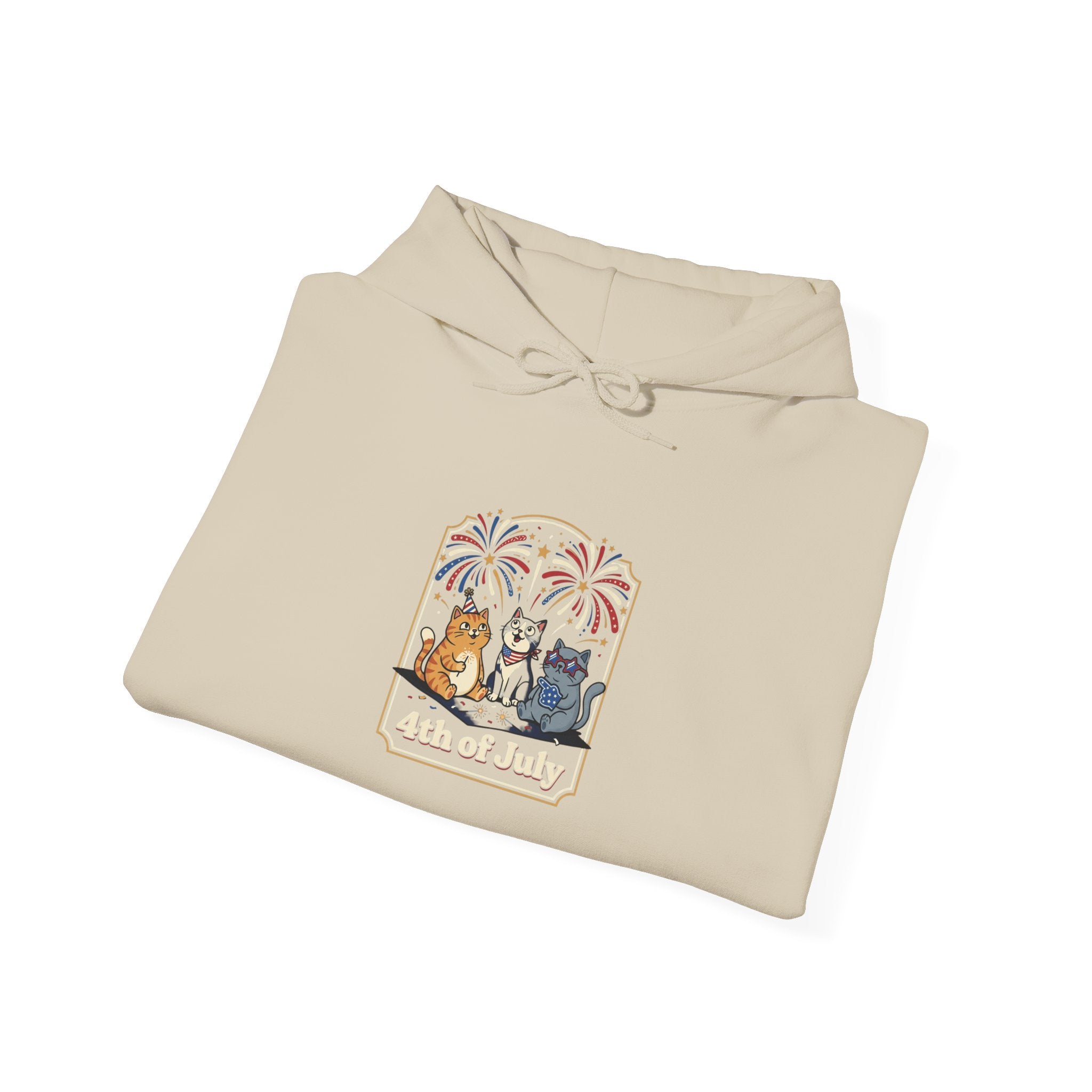 Faith & Freedom Patriotic Hoodie | July 4th, Vintage Americana