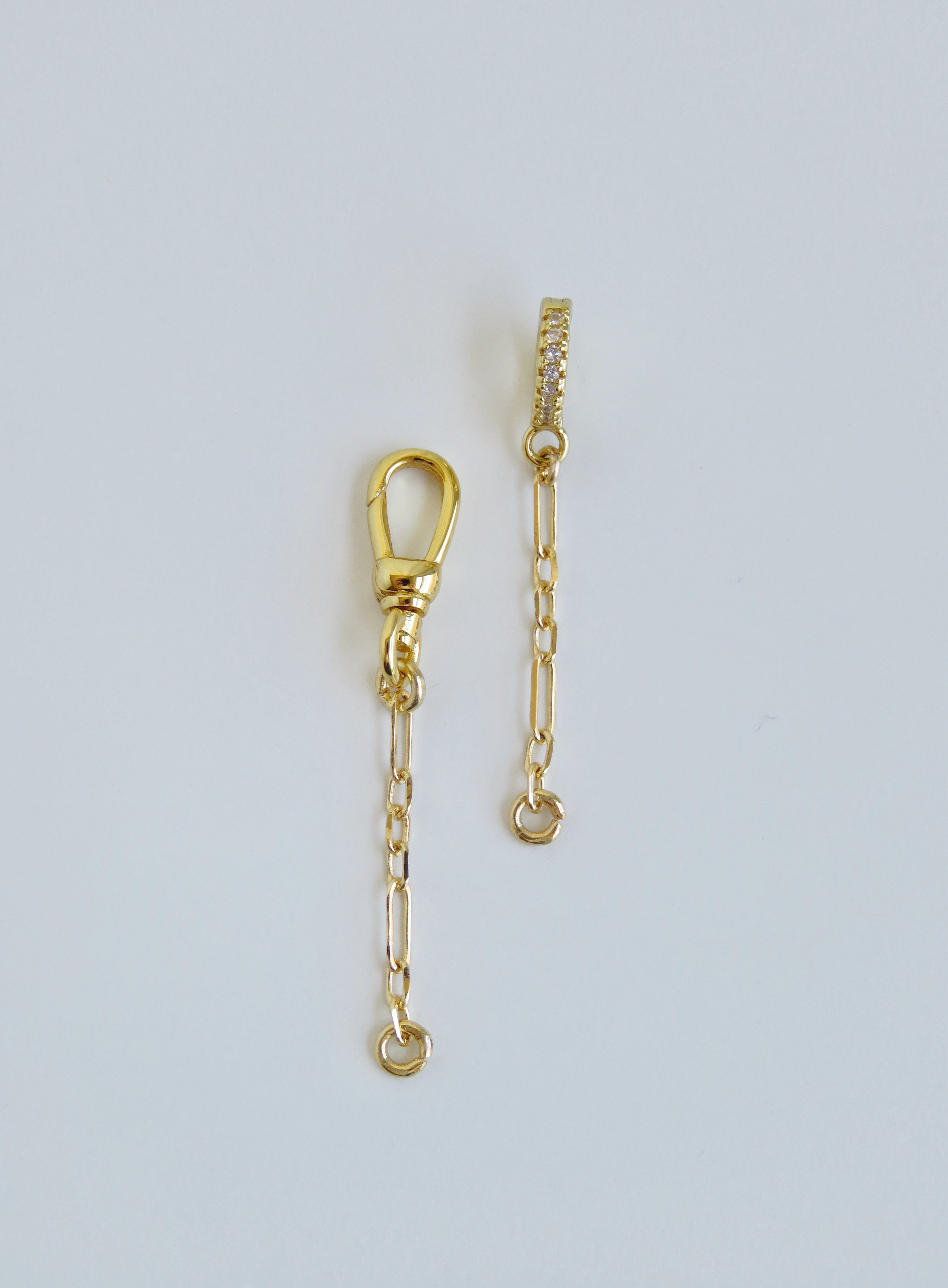Hinged Clasp Lariat Chain - add a charm