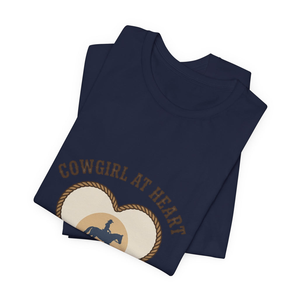 Cowgirl at Heart Tee | western, ranch, rustic prairie vintage