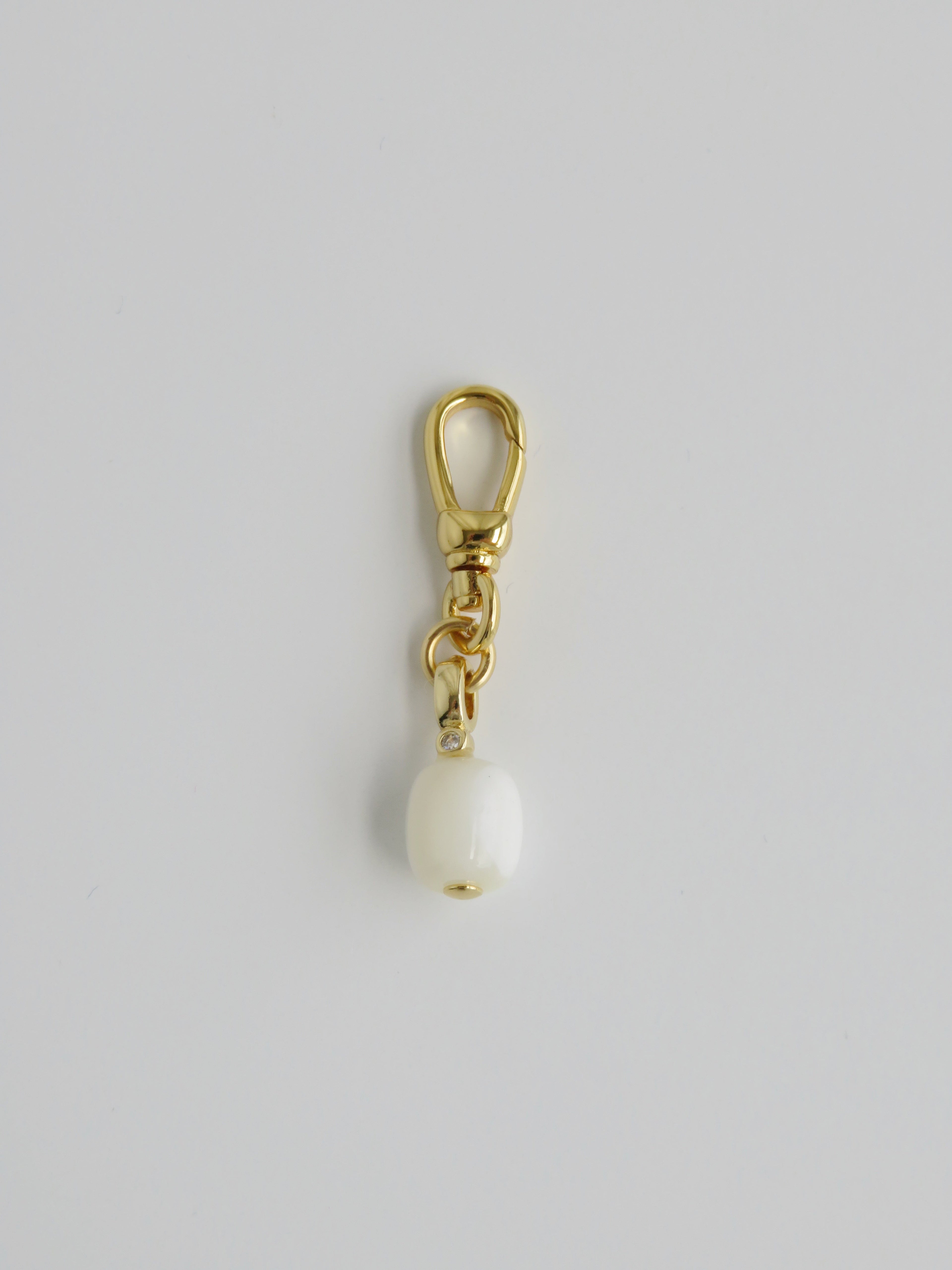 Pearls on Swivel Clasp