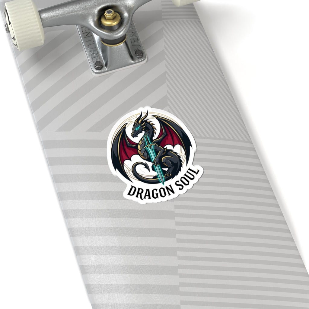 Dragon Soul Sticker | dragon, fantasy art, tattoo style