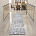Premium Hand-Tufted Rug Made of 100% Wool  - Relic Light - 2x10 Feet