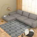 Premium Hand-Tufted Rug Made of 100% Wool  - Echos - 6x6 Feet