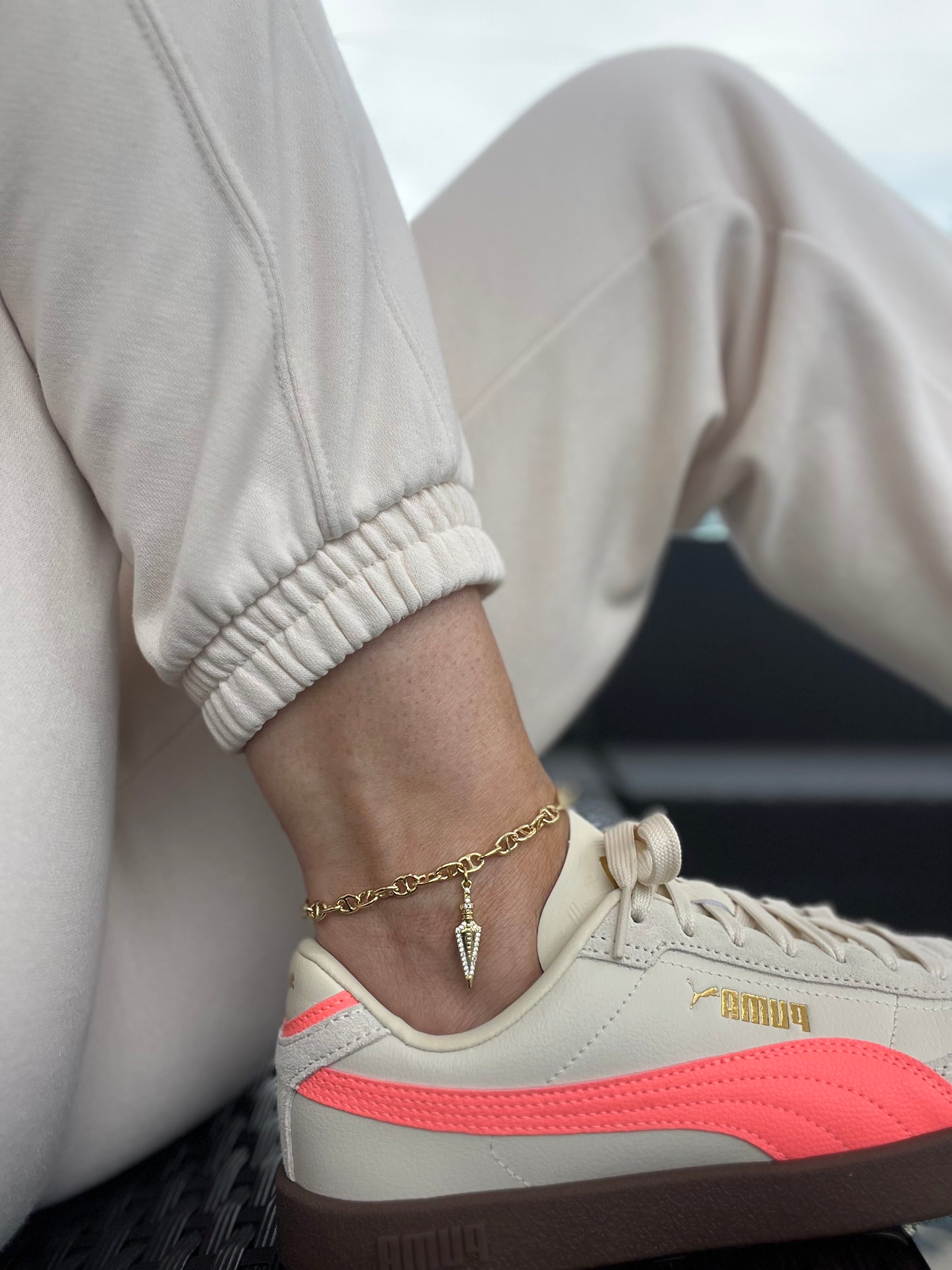 Arrowhead Ankle Bracelet