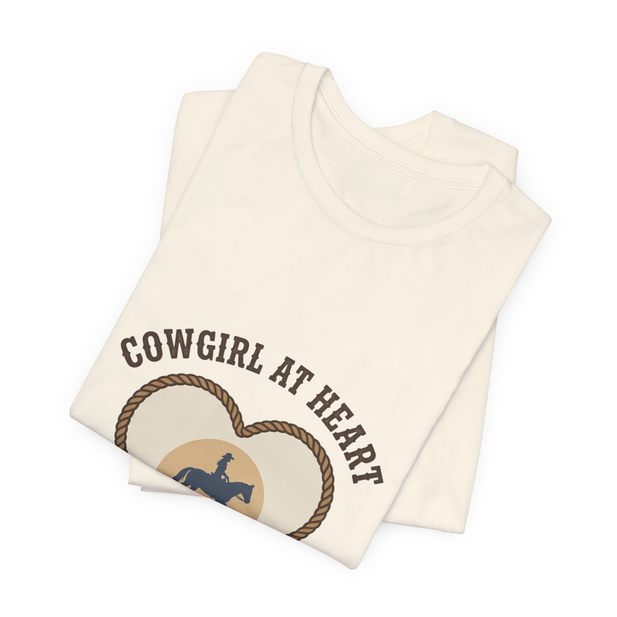Cowgirl at Heart Tee | western, ranch, rustic prairie vintage
