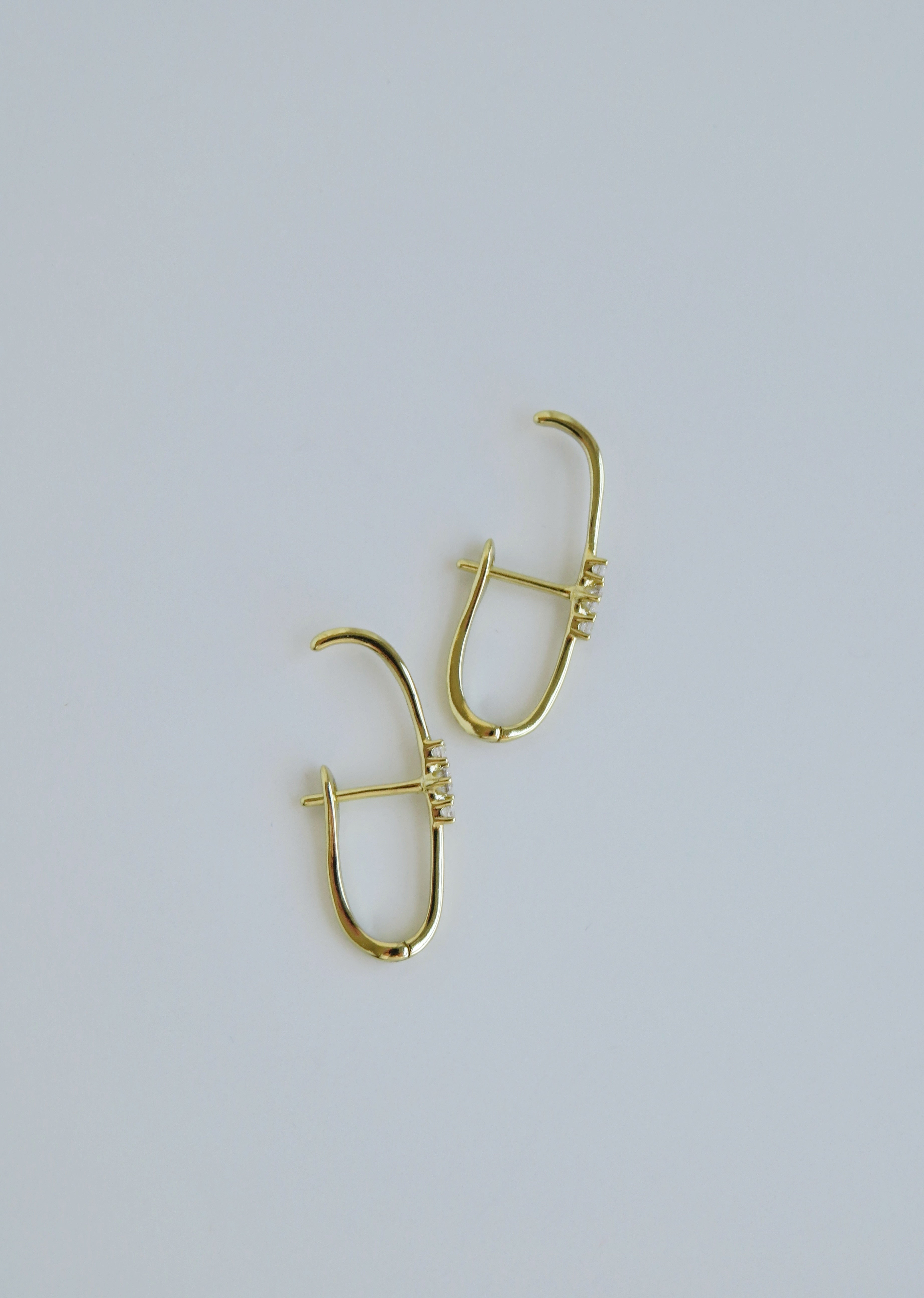 Shauna Diamond English Lock Earrings