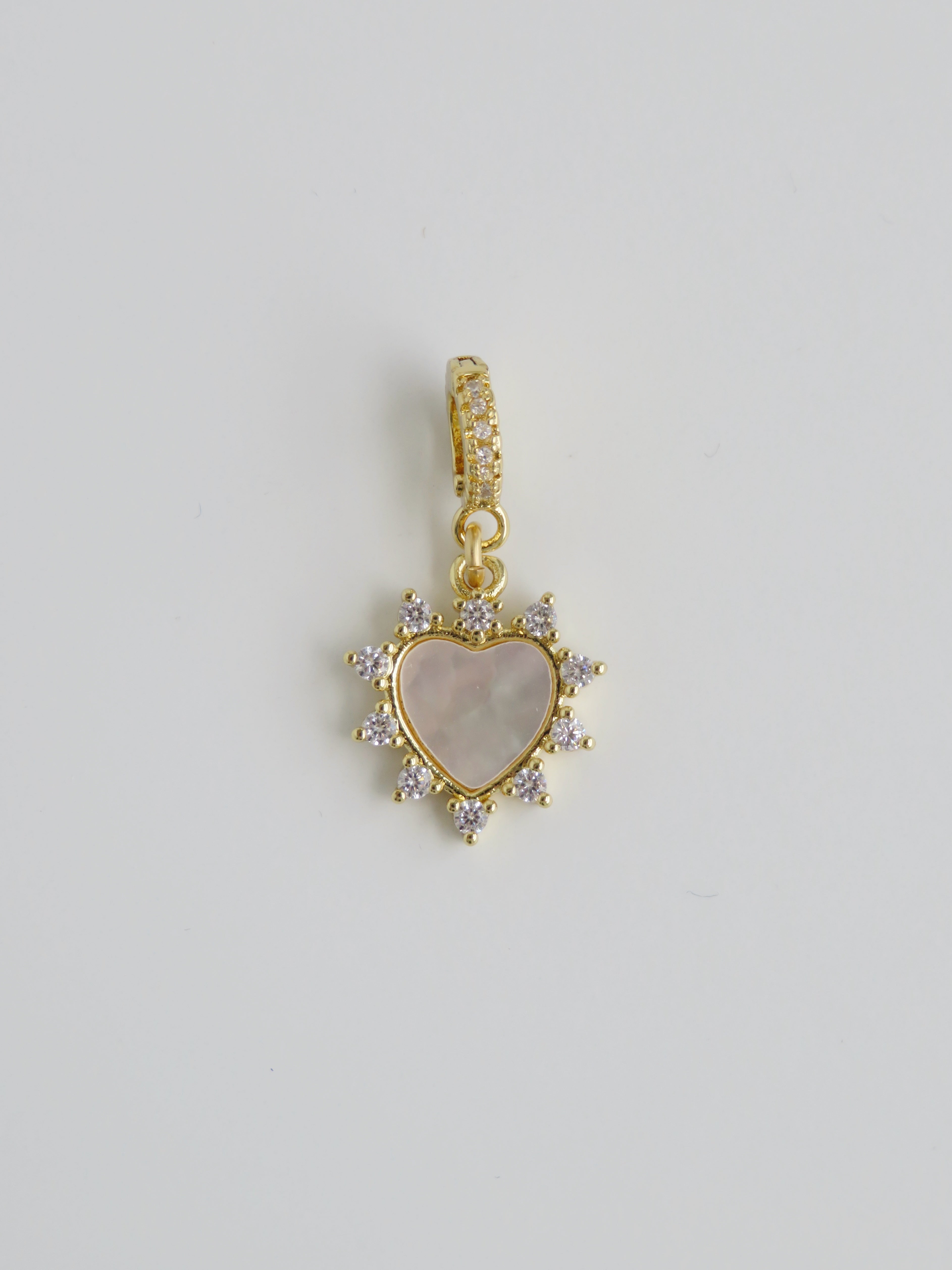 Perla Charms on Diamond Clasp