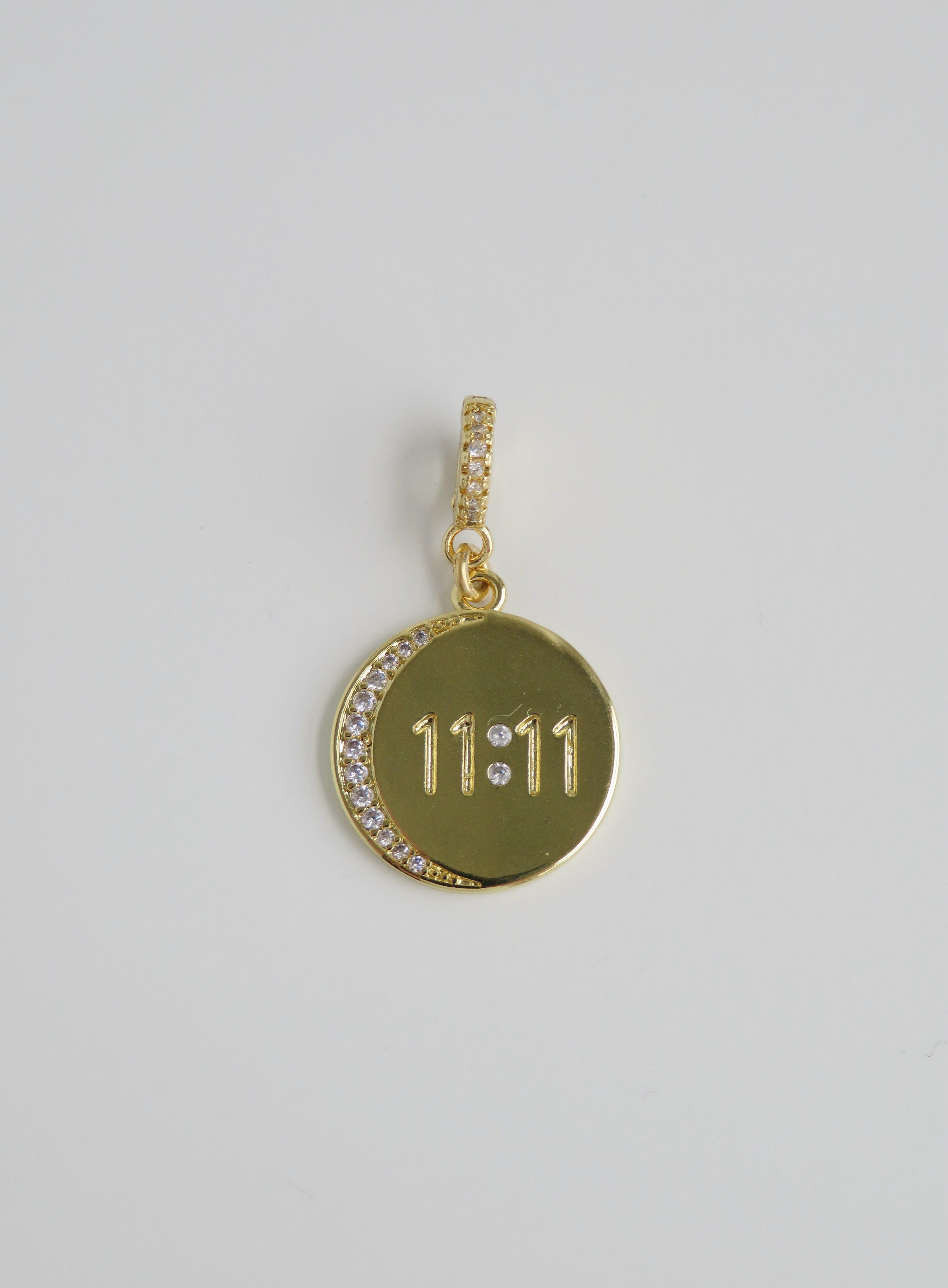 11:11 Gold Angel Number on Clasp