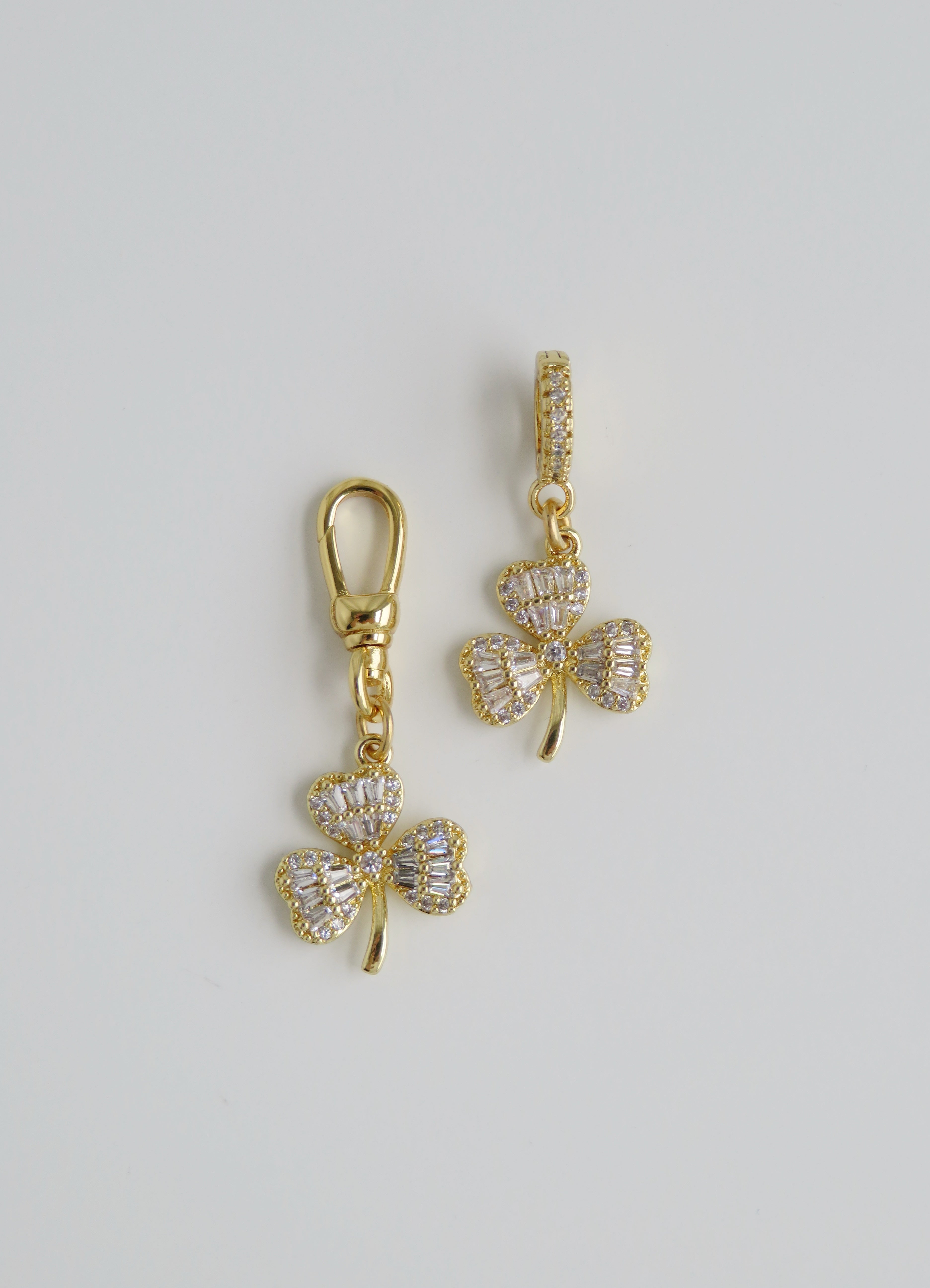 Lucky Leaf - Shamrock Charm on Clasp