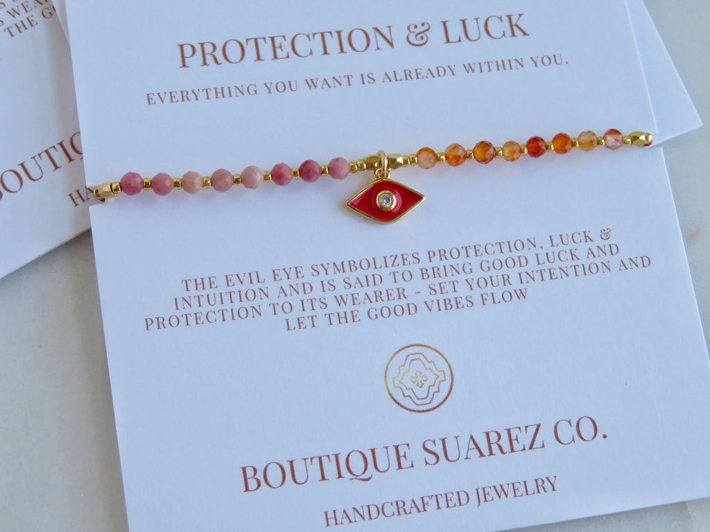 Protect My Energy- Kira Evil Eye Bracelet
