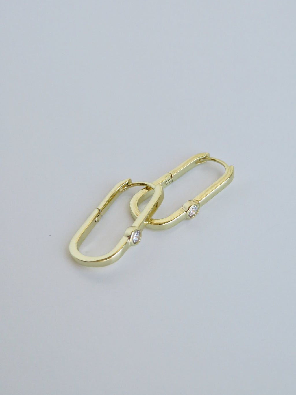 Catalina Diamond Hoops