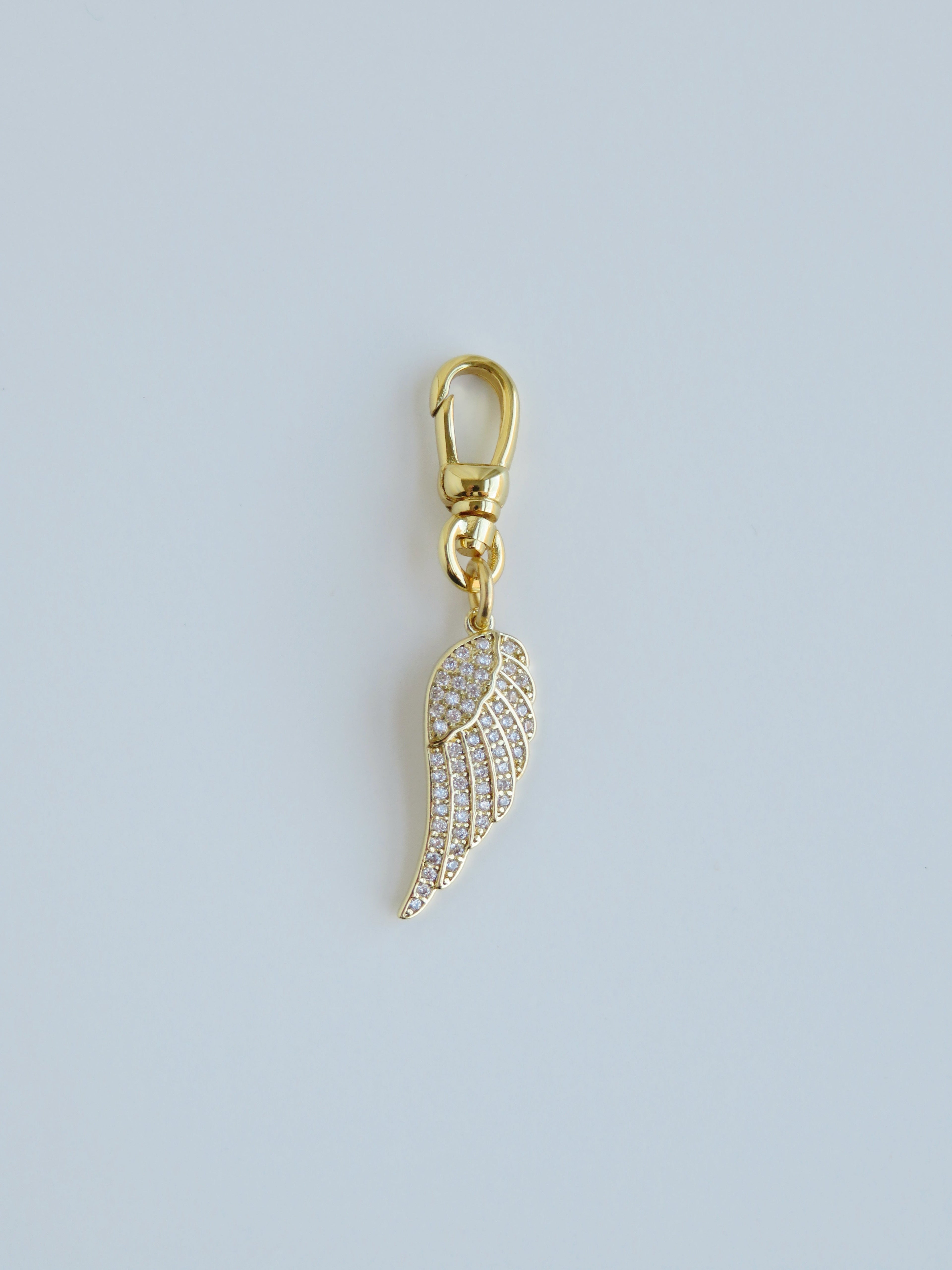 Divine Guidance - Angel Wing Charm on Clasp