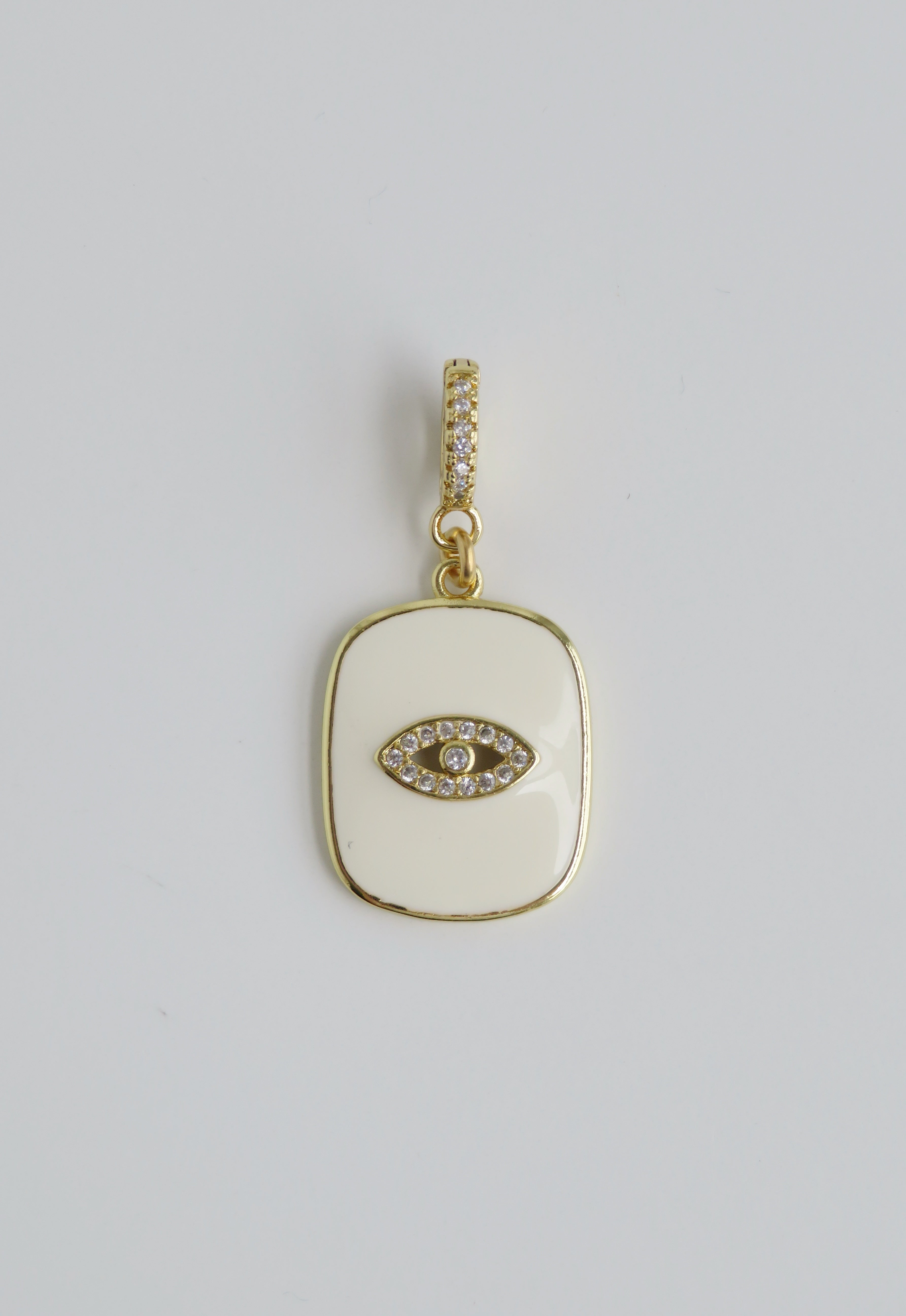 Alastor Evil Eye Charm on Diamond Clasp