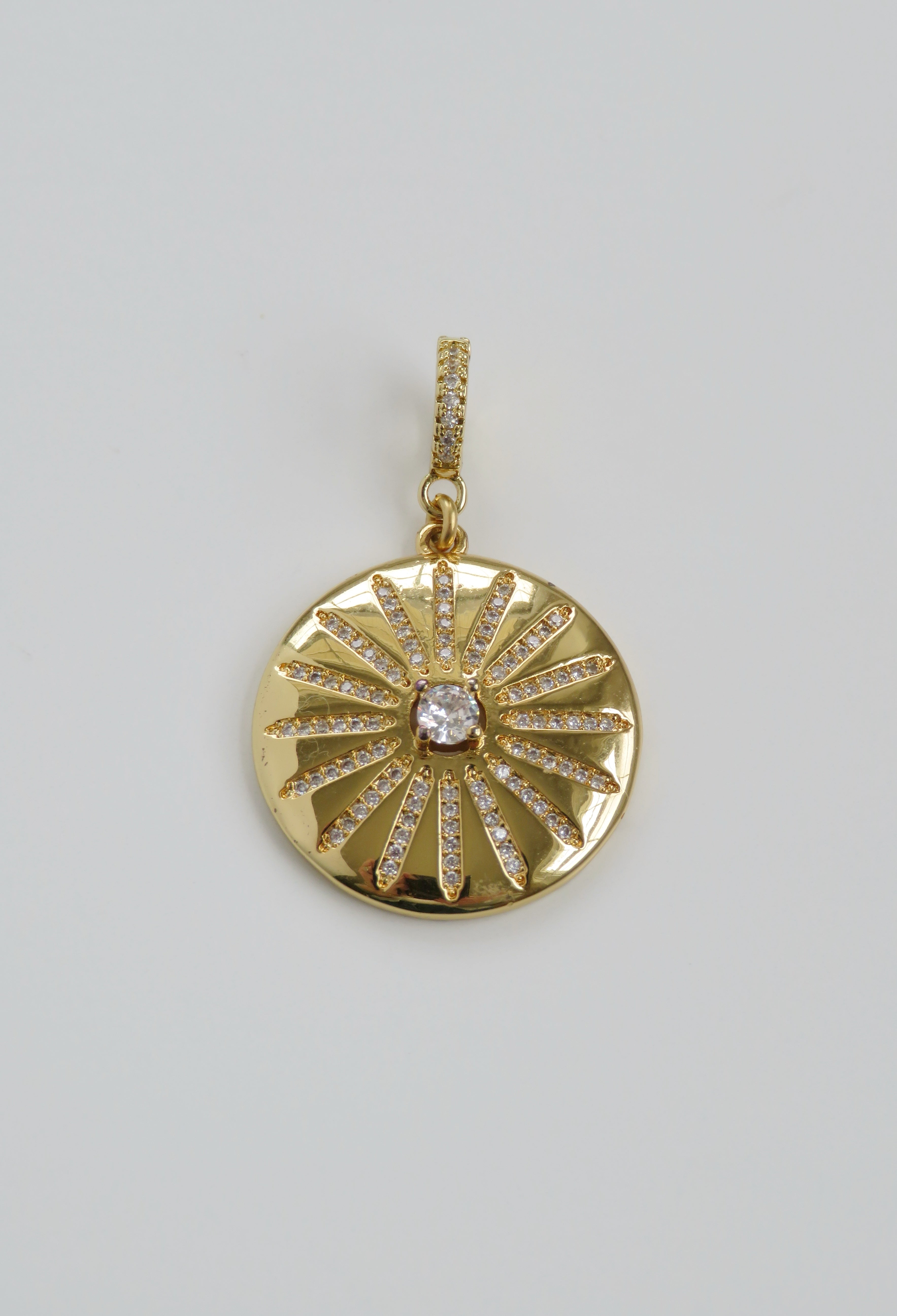 Luminous Pendant on Diamond Hinged Clasp