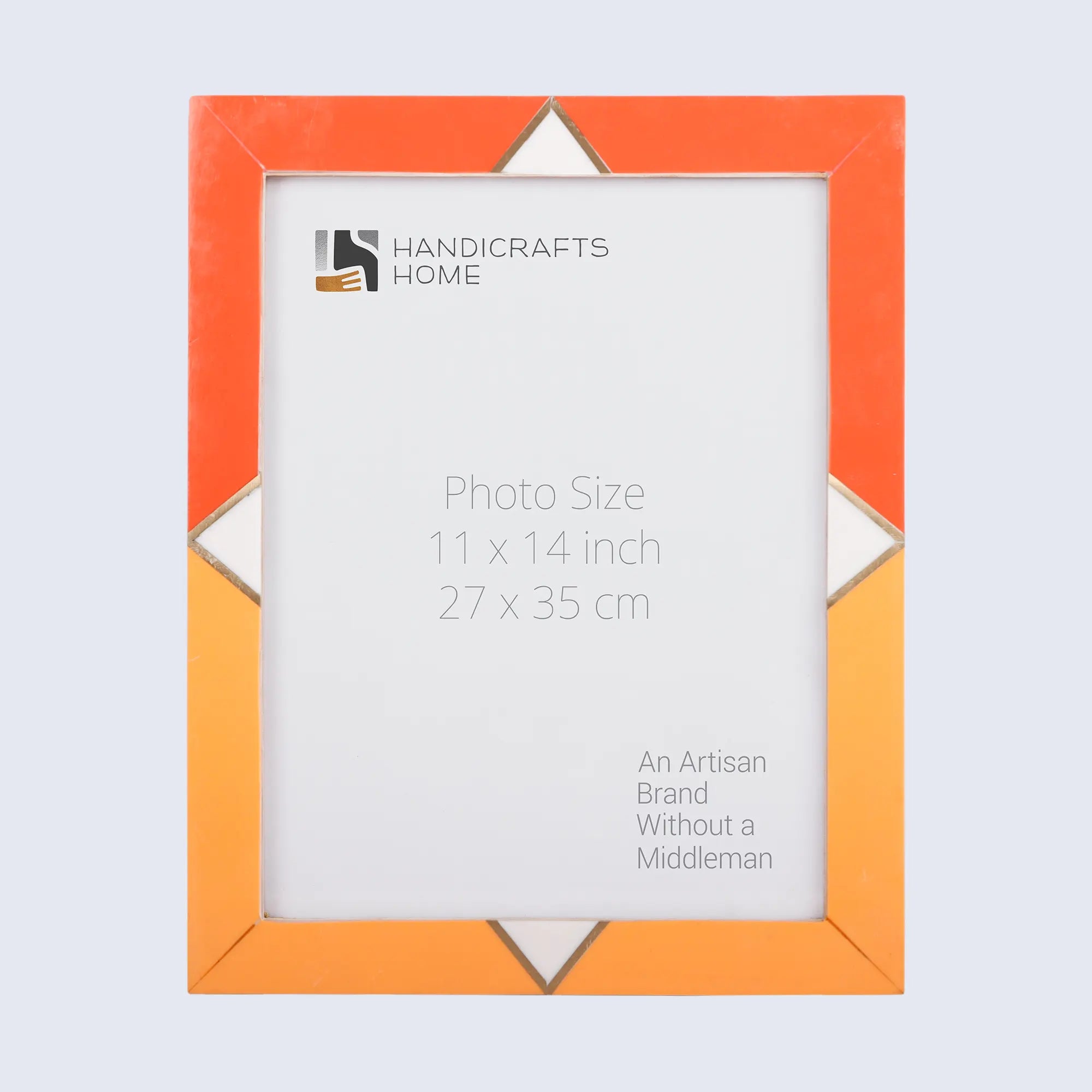 Poster Frame Menton Orange Collection Resin Inlay, 11x14