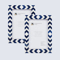 Picture Frame Lisbon Azul Collection Resin Inlay Blue & White – 3 sizes (Pack of 2)